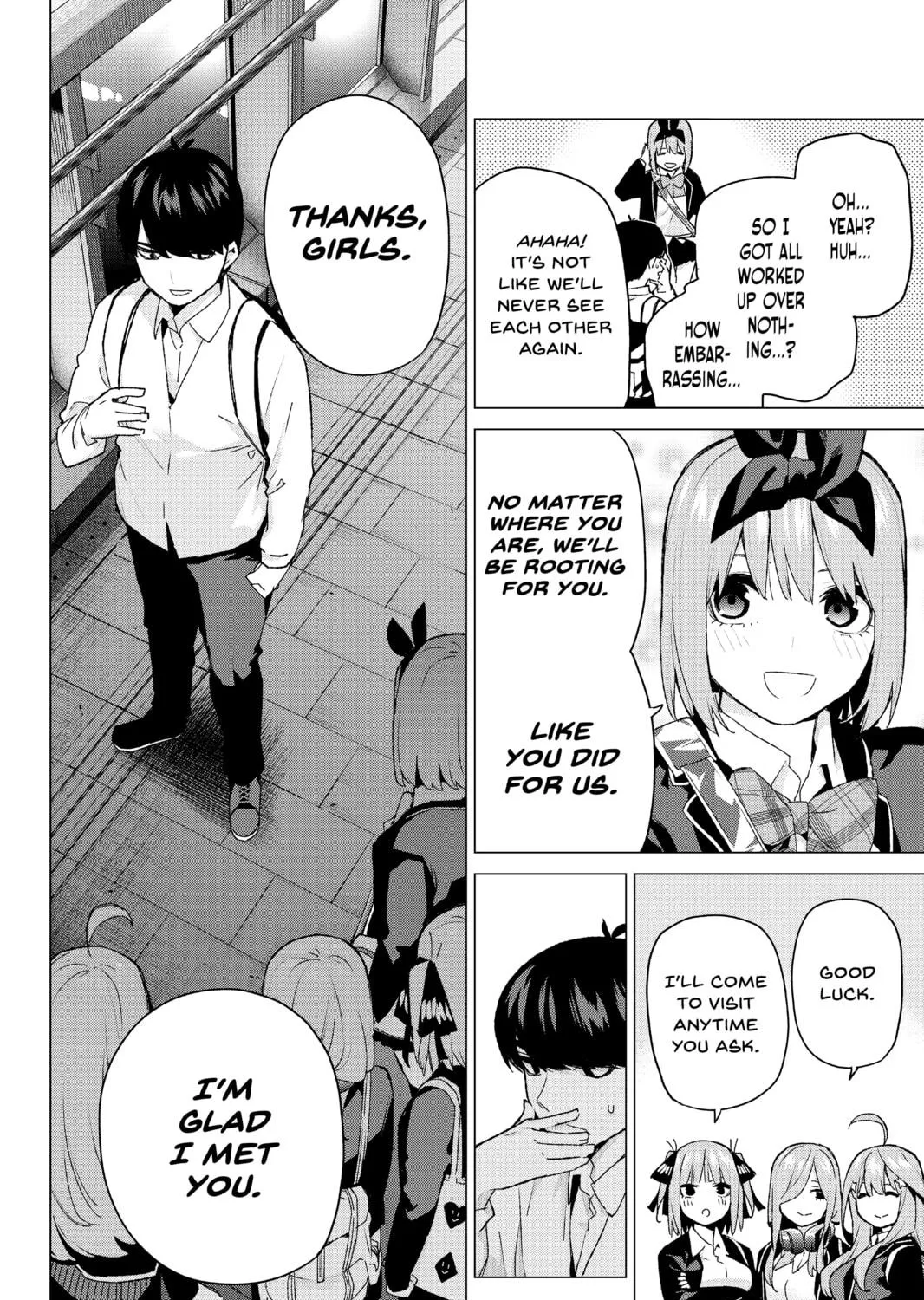 Read The Quintessential Quintuplets chapter 120 image 16 on Lezhin