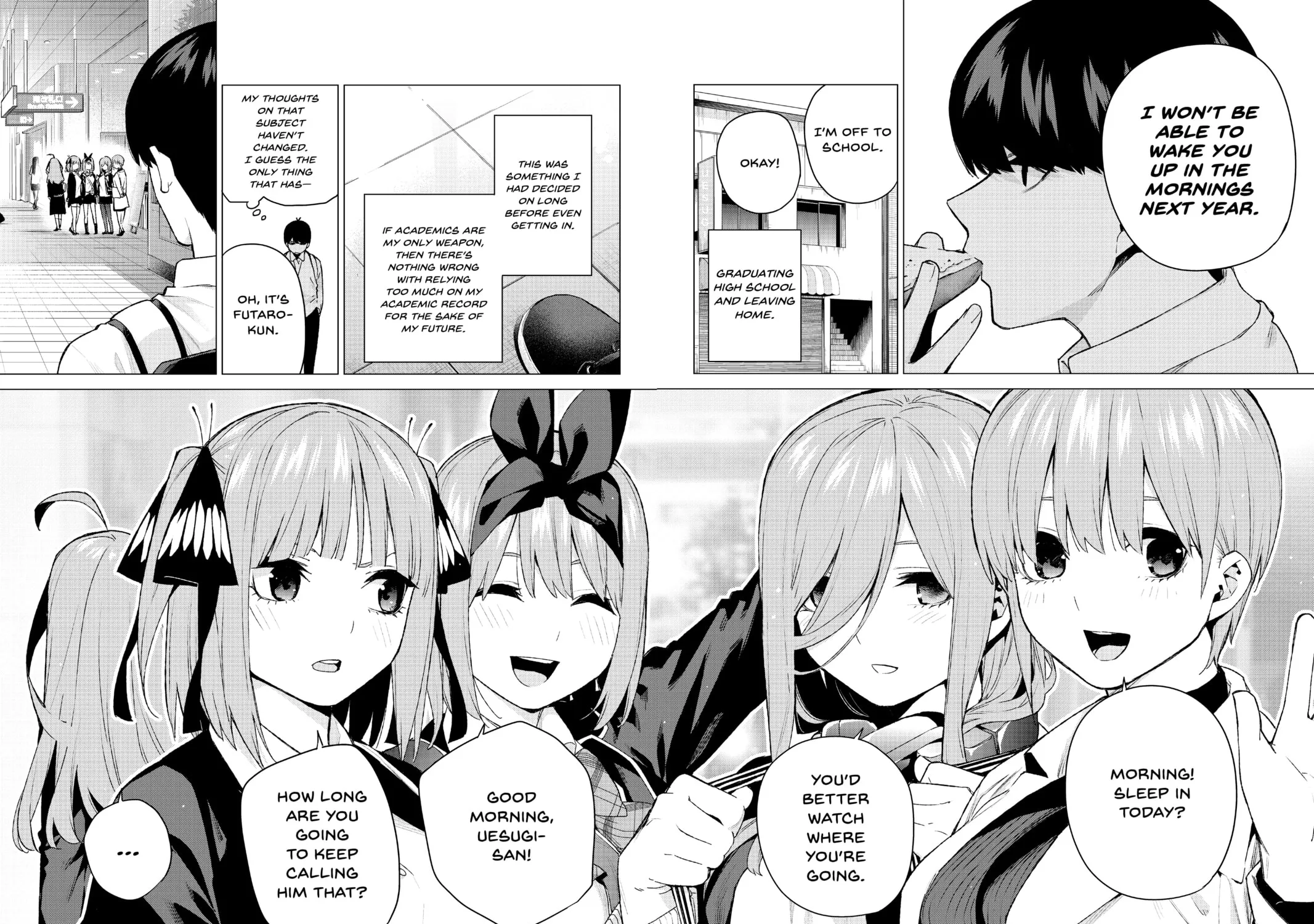 Read The Quintessential Quintuplets chapter 120 image 2 on Lezhin
