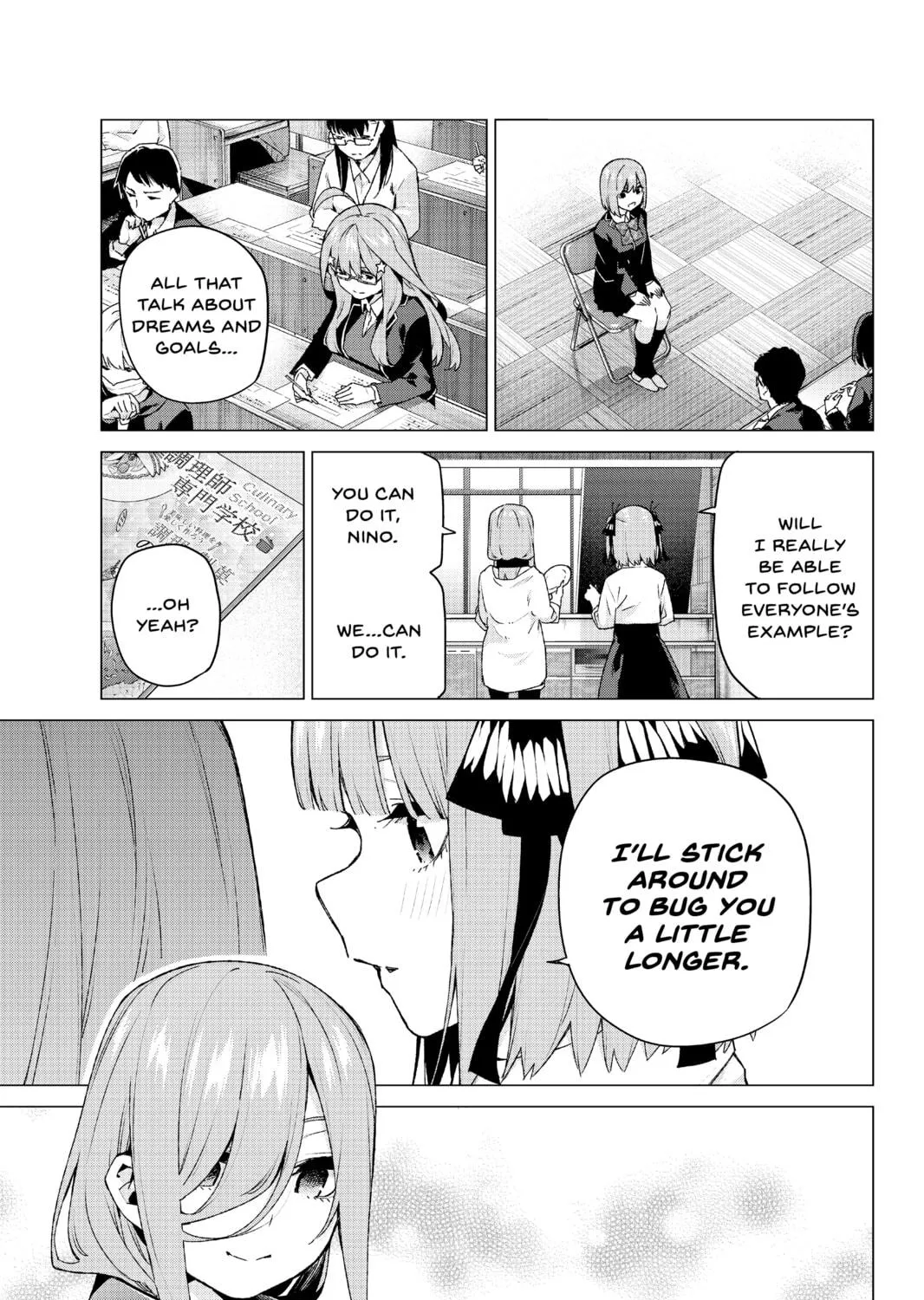 Read The Quintessential Quintuplets chapter 120 image 22 on Lezhin