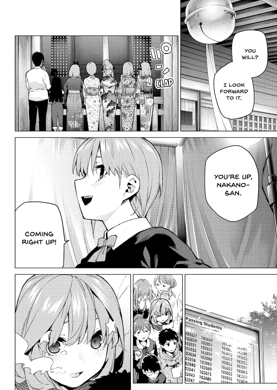 Read The Quintessential Quintuplets chapter 120 image 24 on Lezhin
