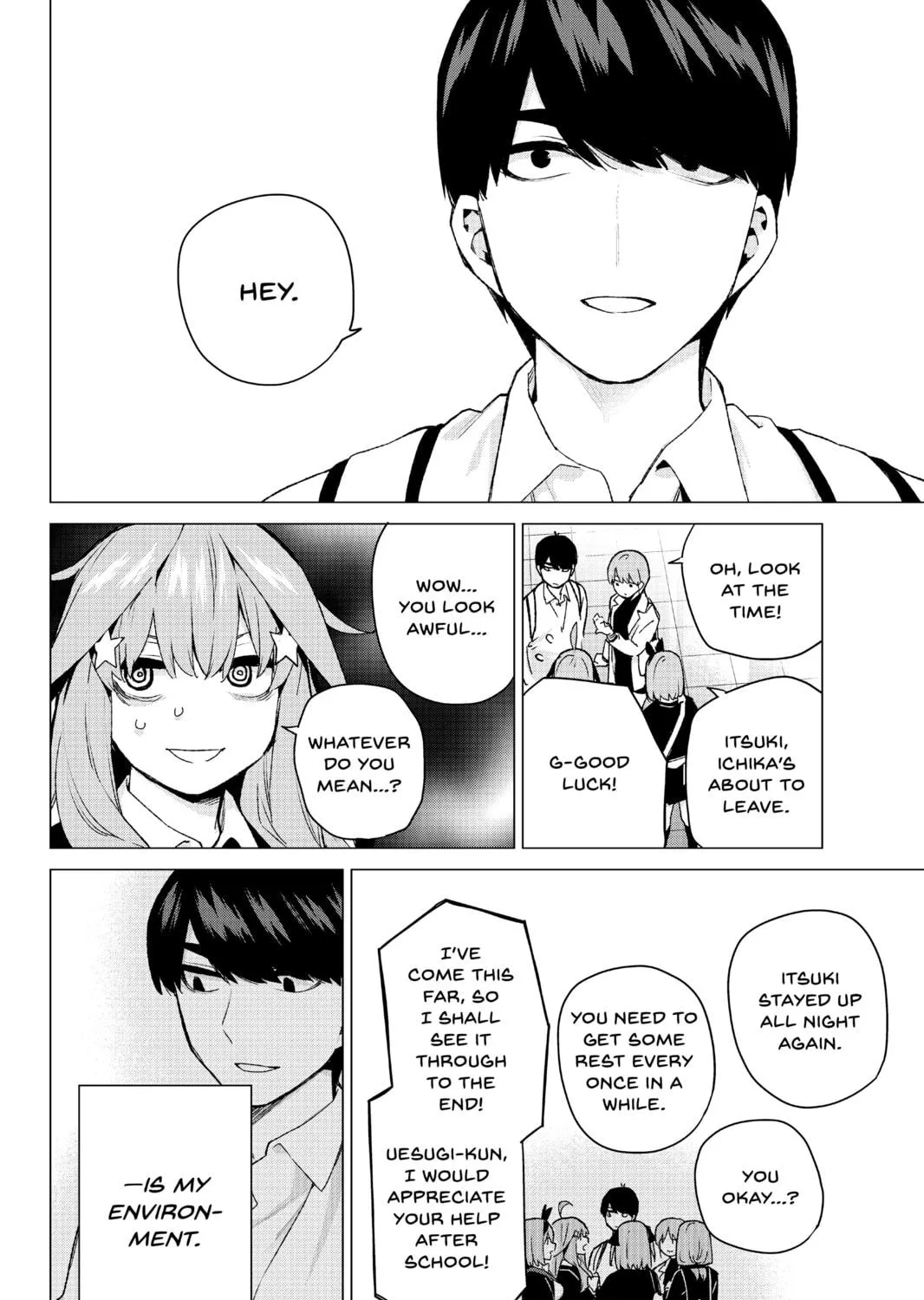 Read The Quintessential Quintuplets chapter 120 image 4 on Lezhin