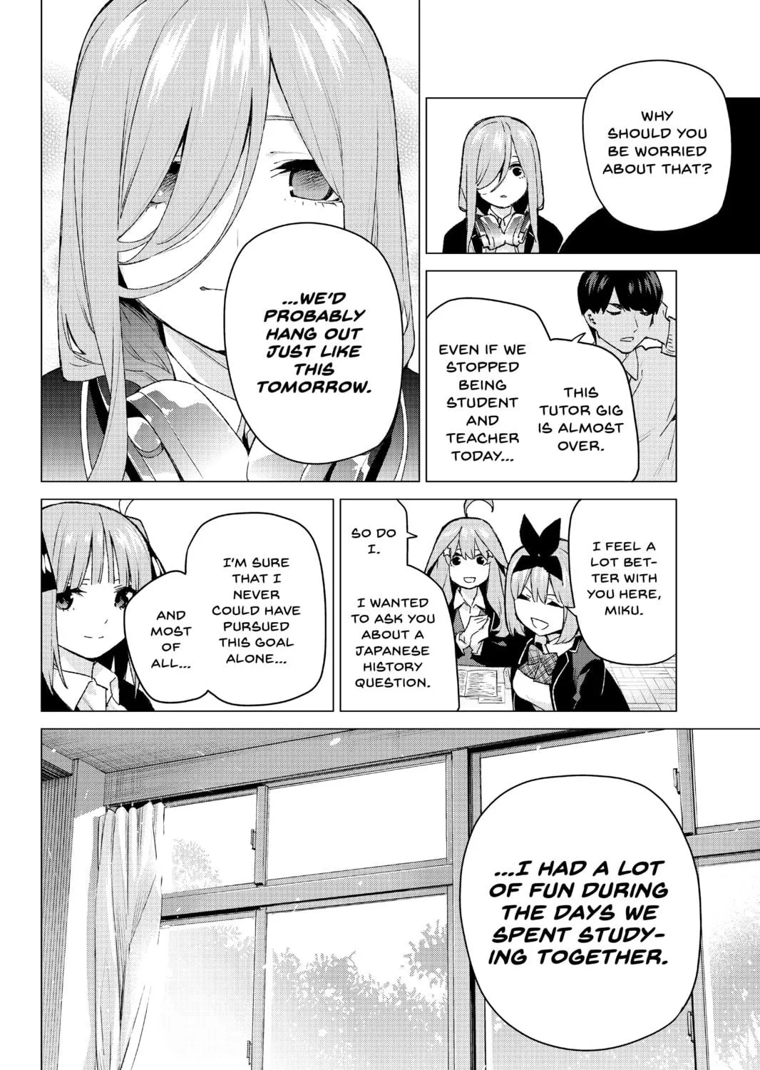 Read The Quintessential Quintuplets chapter 120 image 8 on Lezhin