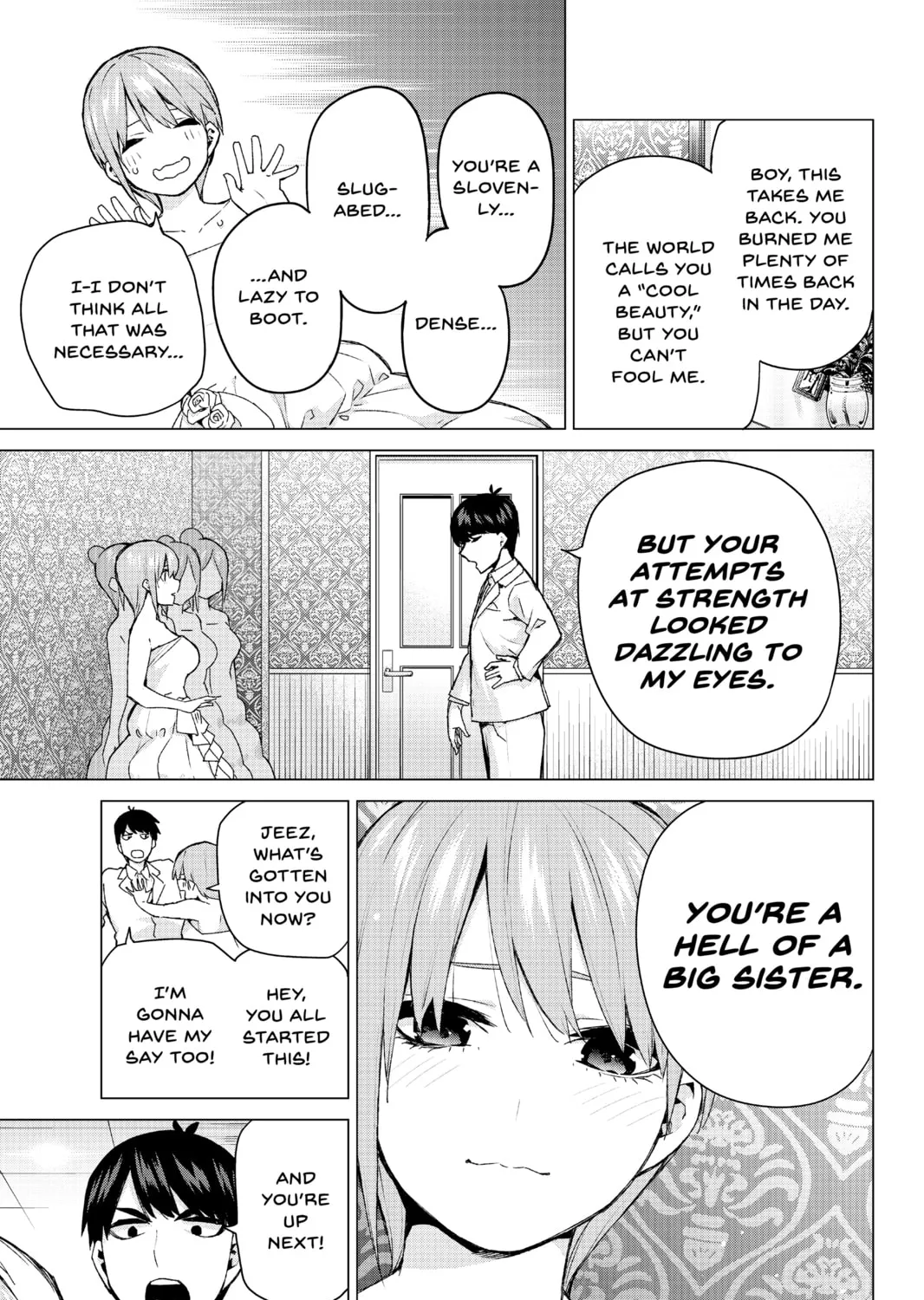 Read The Quintessential Quintuplets chapter 122 image 12 on Lezhin