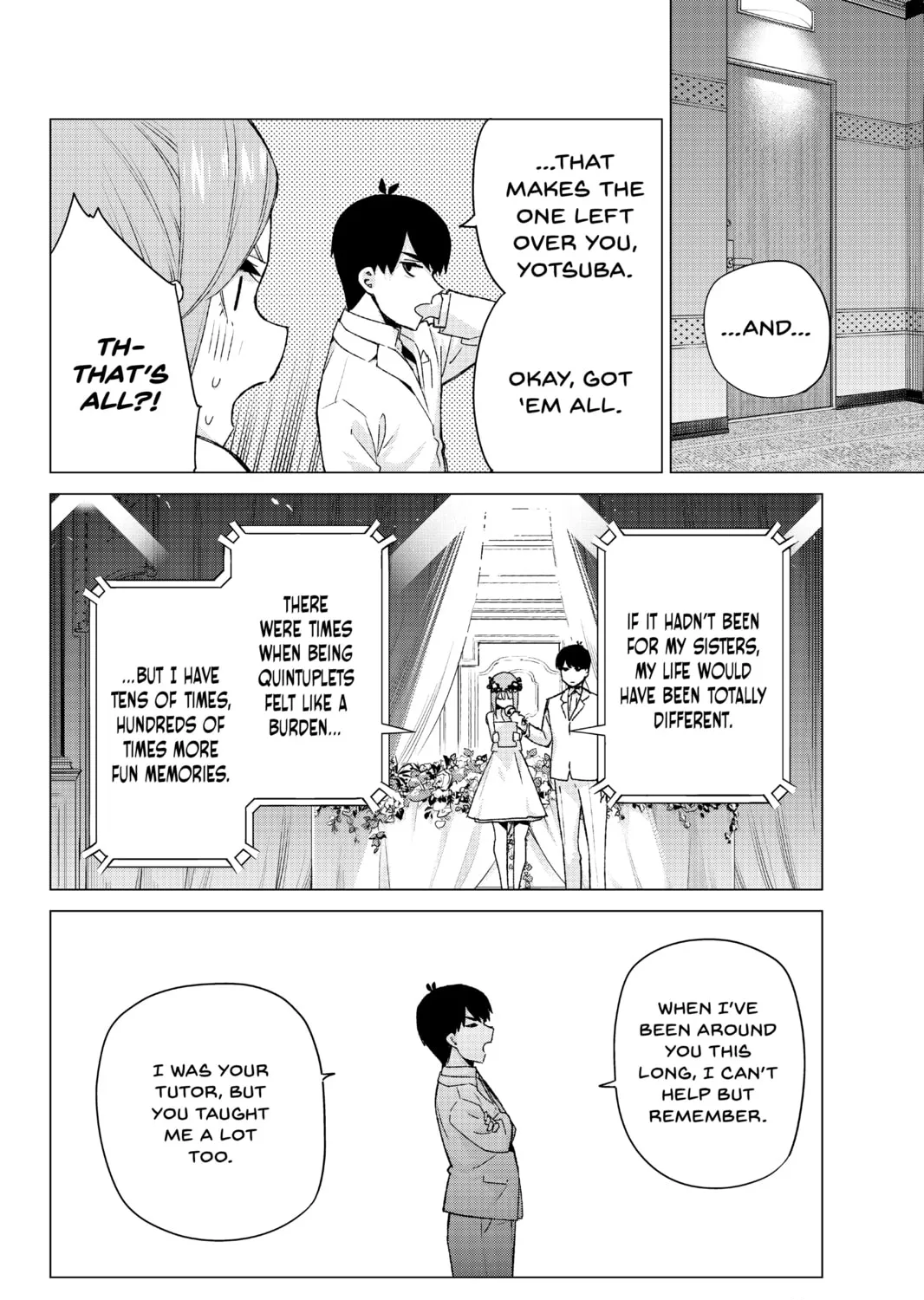 Read The Quintessential Quintuplets chapter 122 image 26 on Lezhin