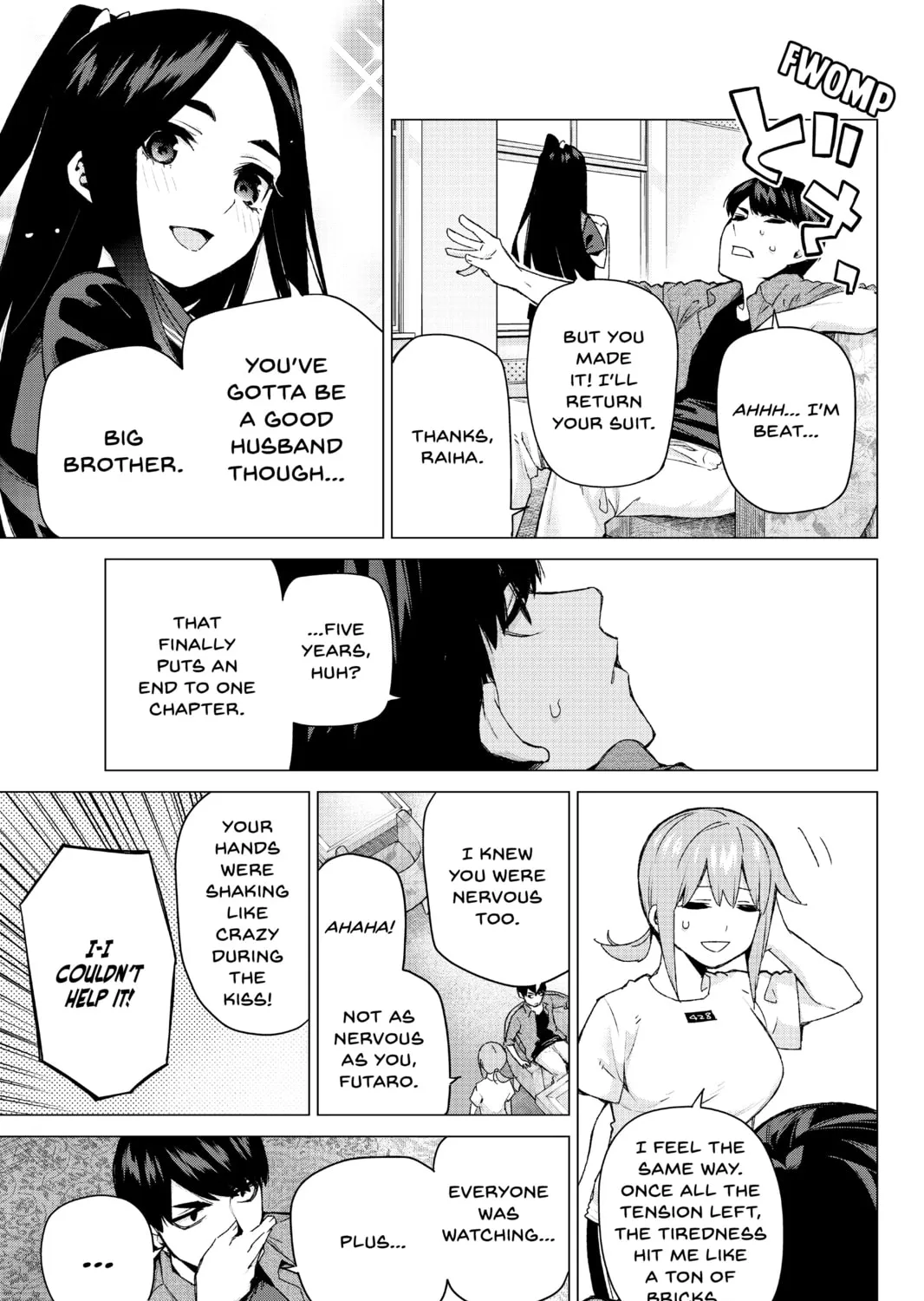 Read The Quintessential Quintuplets chapter 122 image 32 on Lezhin