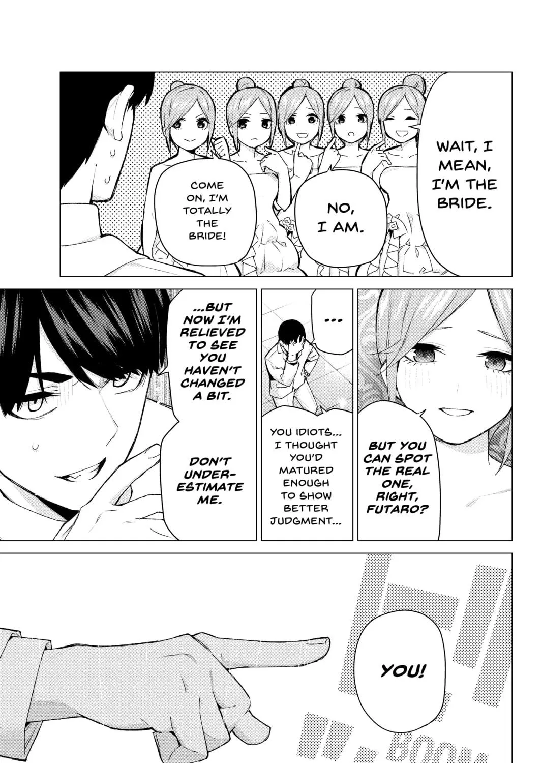 Read The Quintessential Quintuplets chapter 122 image 4 on Lezhin