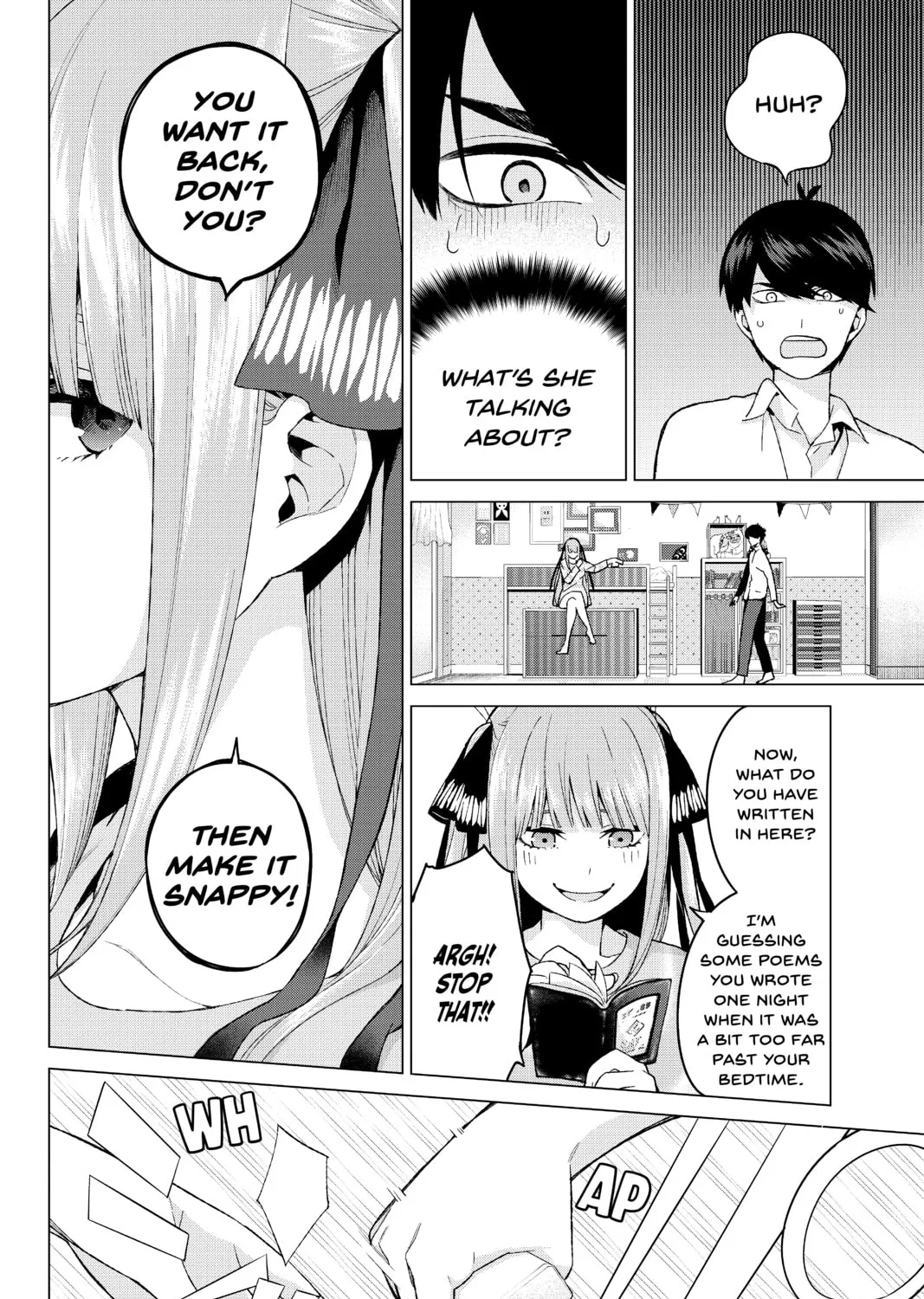 Read The Quintessential Quintuplets chapter 14 image 14 on Lezhin