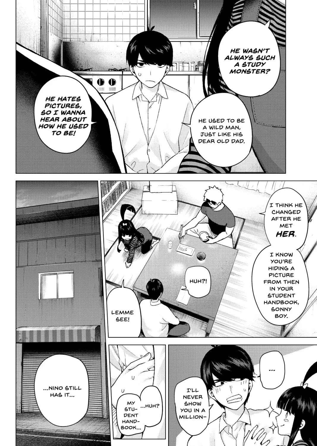 Read The Quintessential Quintuplets chapter 14 image 2 on Lezhin