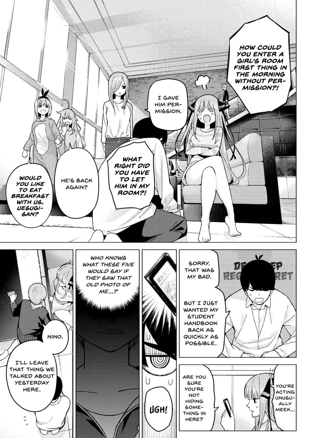 Read The Quintessential Quintuplets chapter 14 image 8 on Lezhin