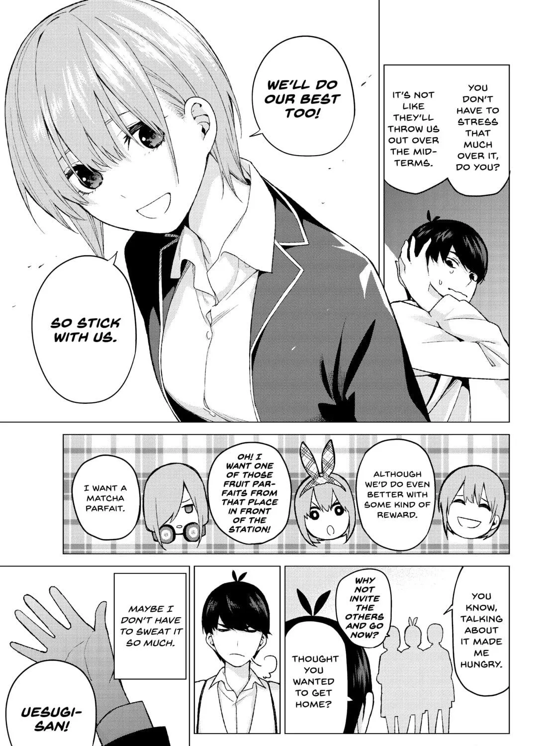 Read The Quintessential Quintuplets chapter 15 image 28 on Lezhin