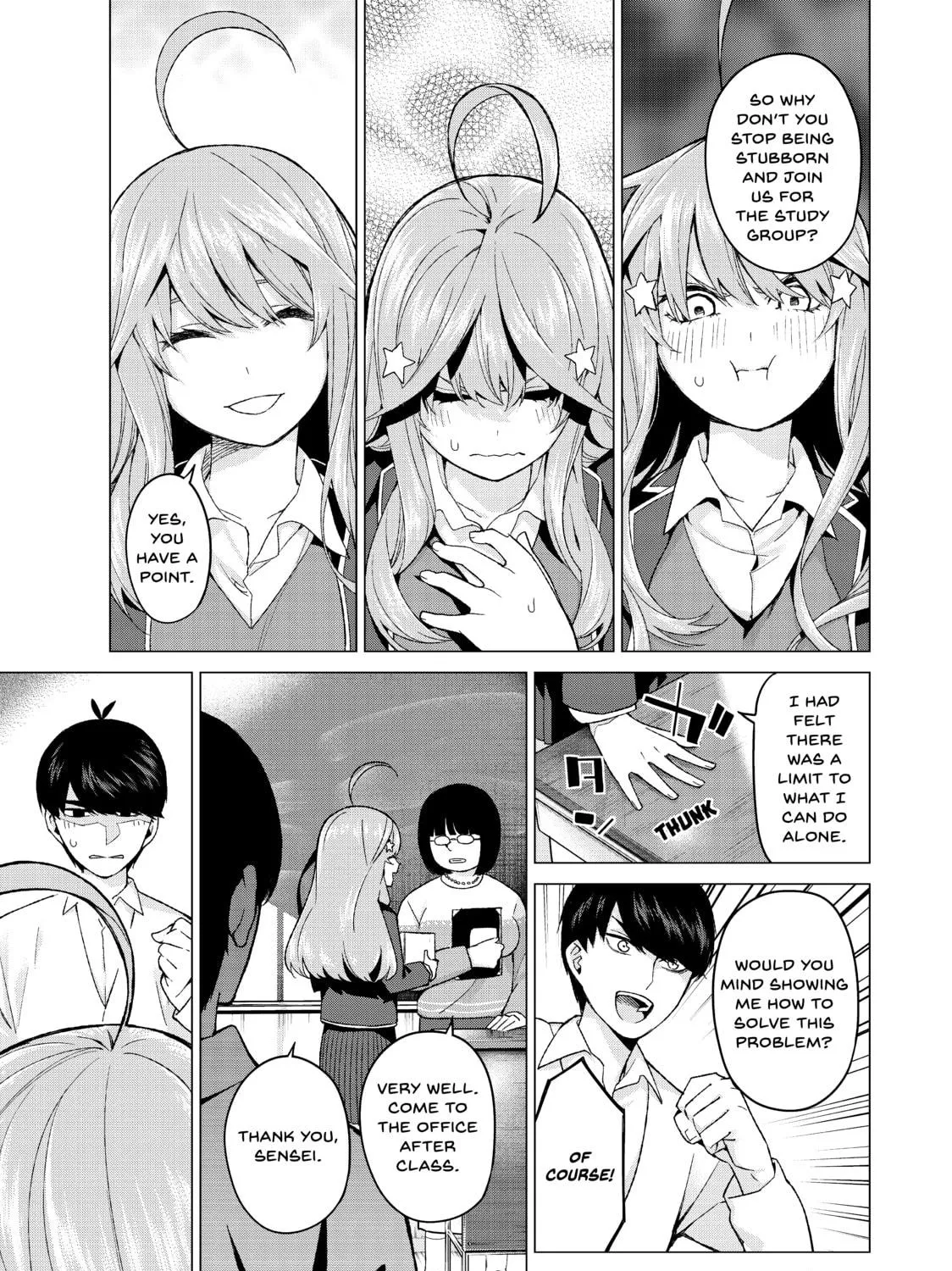 Read The Quintessential Quintuplets chapter 15 image 8 on Lezhin