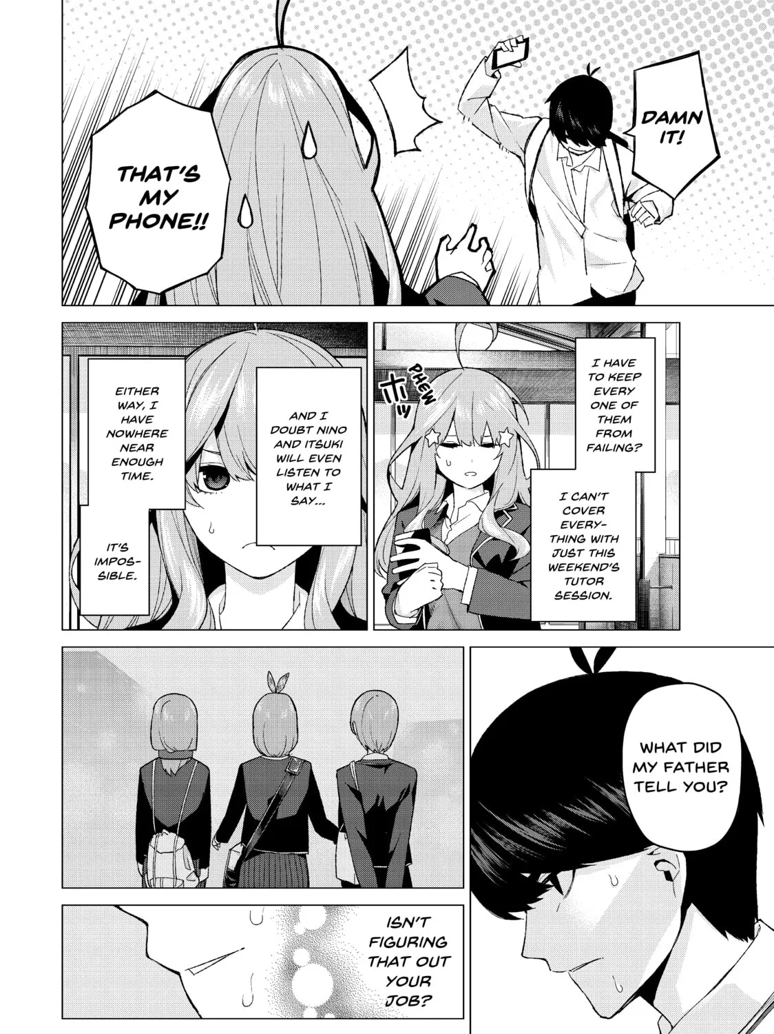Read The Quintessential Quintuplets chapter 16 image 2 on Lezhin