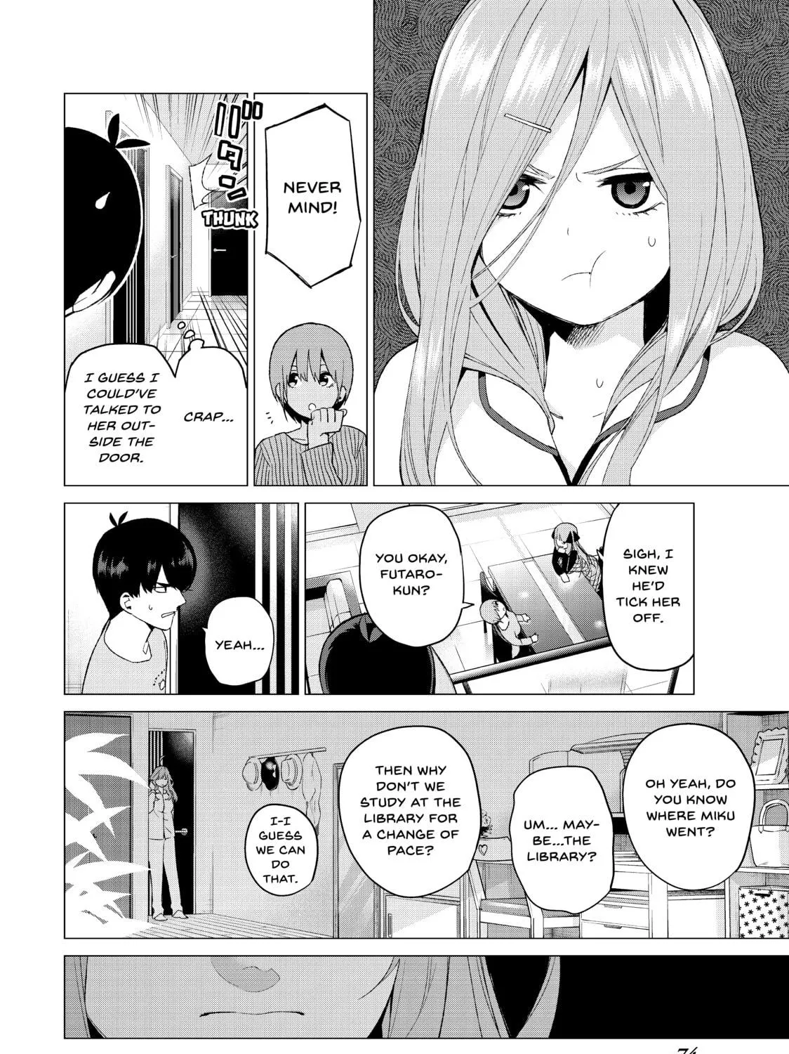 Read The Quintessential Quintuplets chapter 18 image 18 on Lezhin