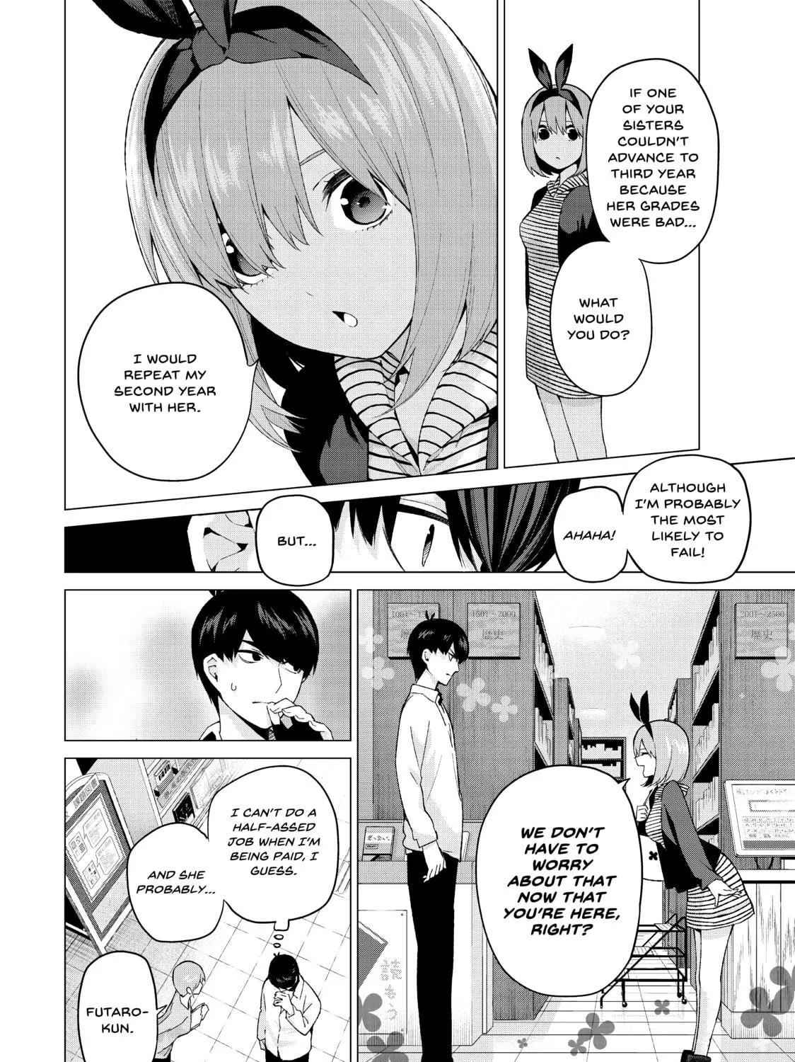 Read The Quintessential Quintuplets chapter 18 image 22 on Lezhin