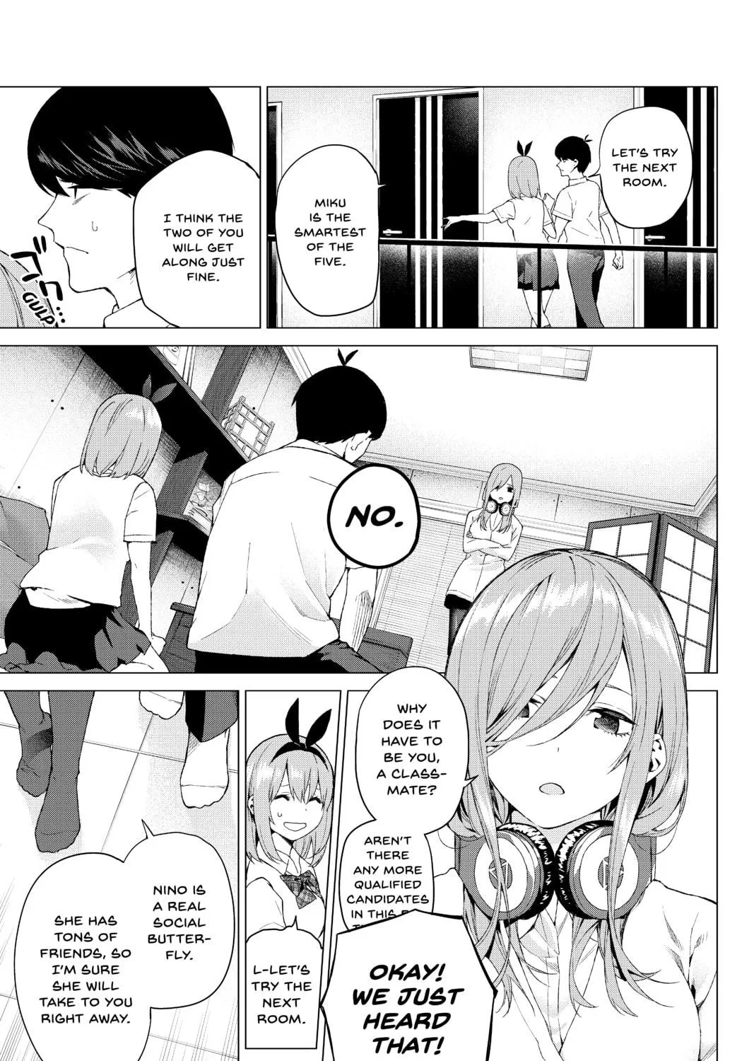 Read The Quintessential Quintuplets chapter 2 image 16 on Lezhin