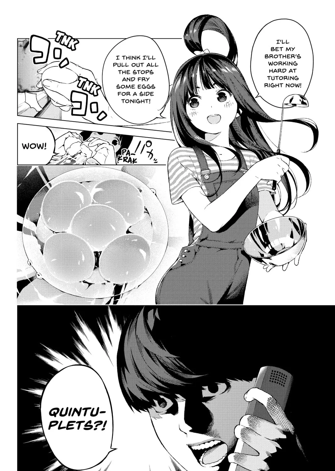 Read The Quintessential Quintuplets chapter 2 image 2 on Lezhin