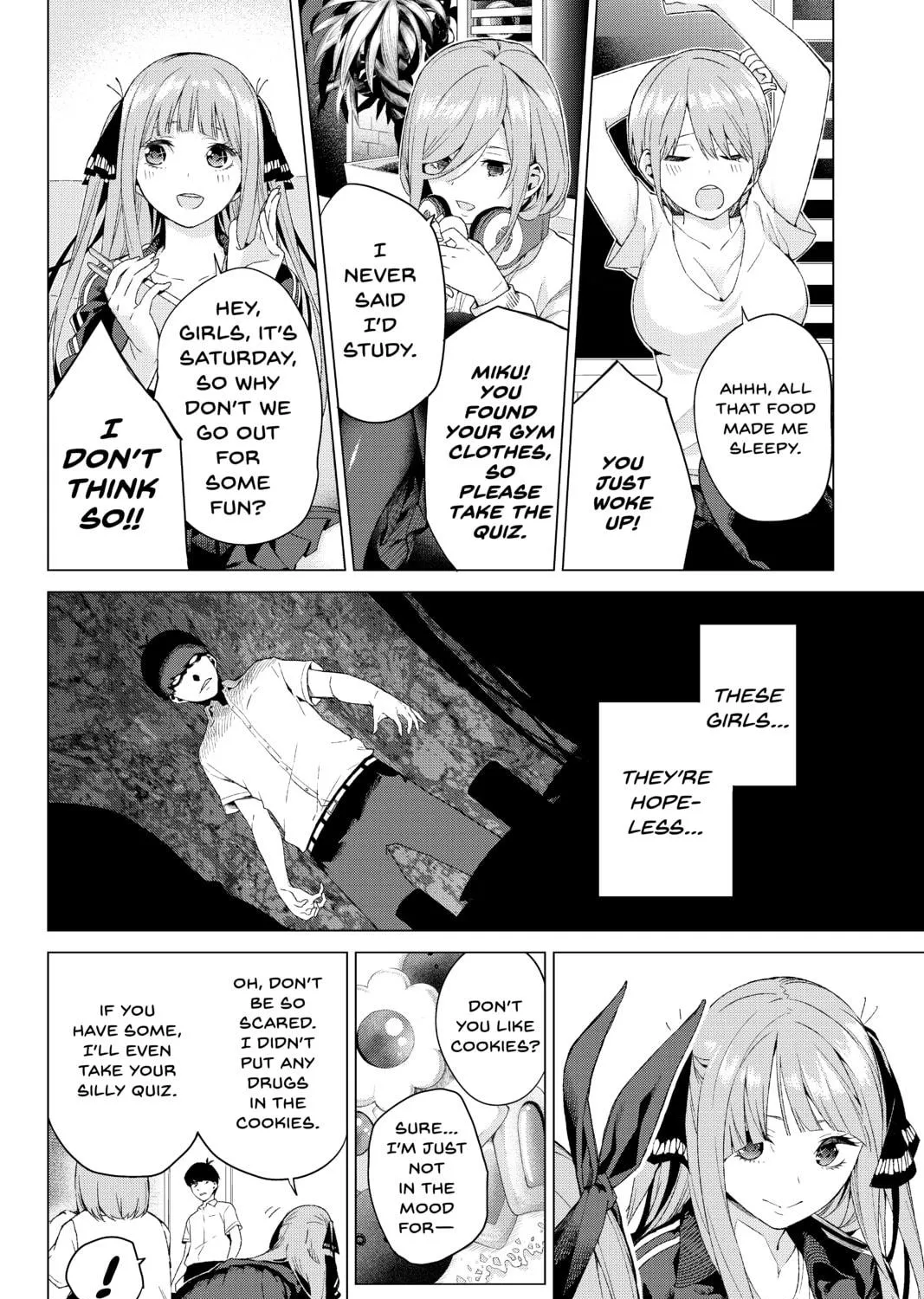 Read The Quintessential Quintuplets chapter 2 image 38 on Lezhin