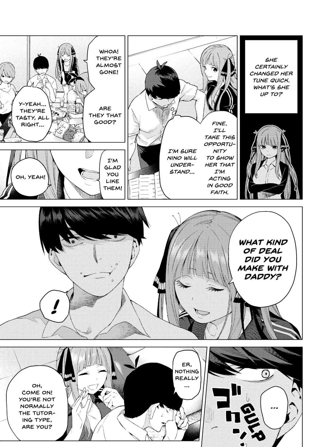 Read The Quintessential Quintuplets chapter 2 image 40 on Lezhin