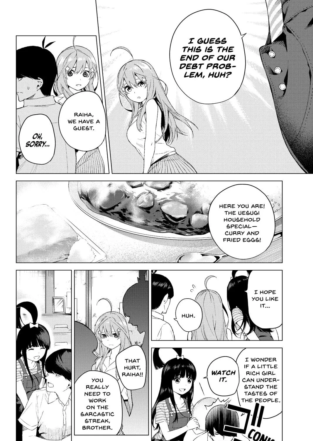 Read The Quintessential Quintuplets chapter 2 image 58 on Lezhin