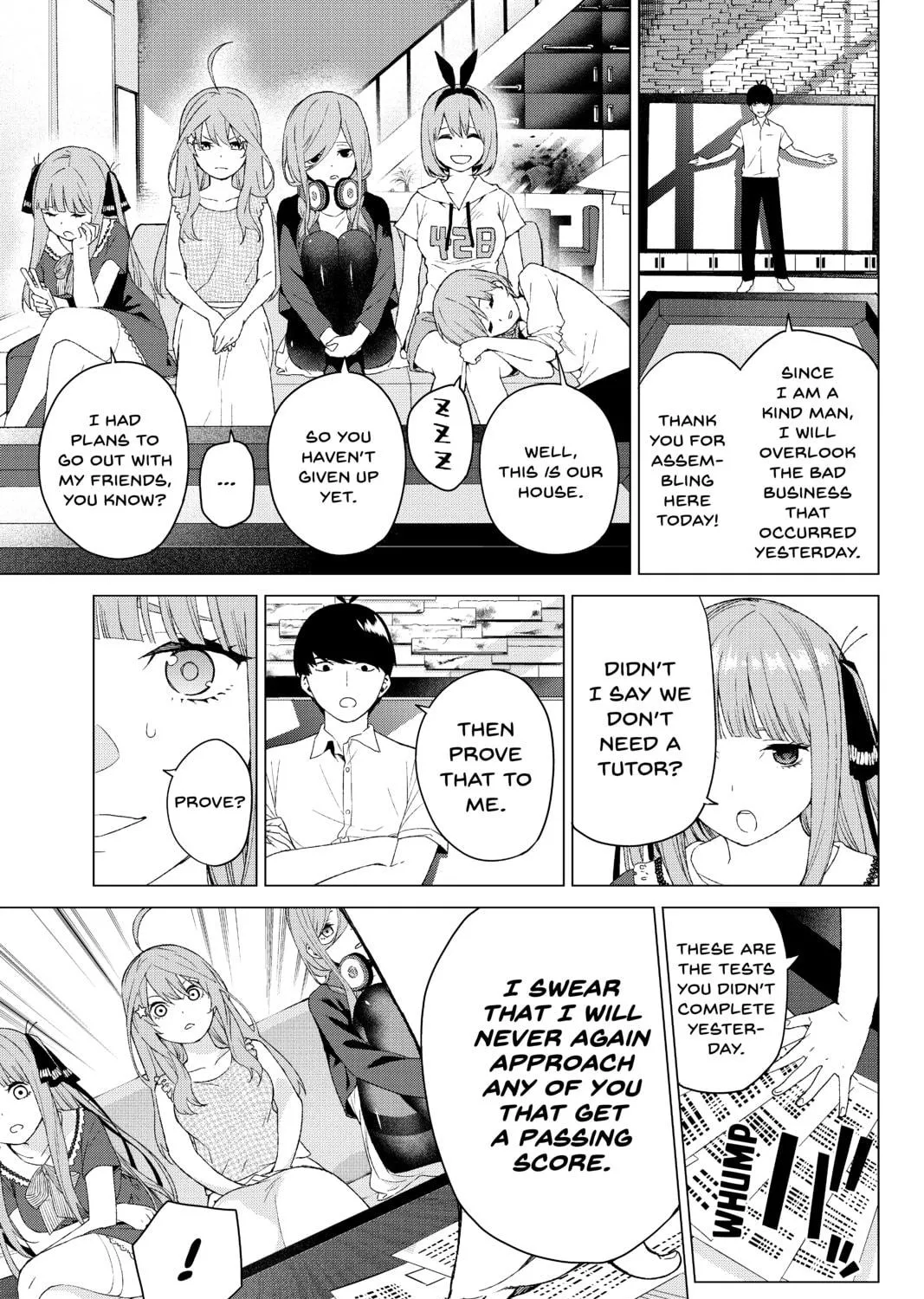 Read The Quintessential Quintuplets chapter 2 image 68 on Lezhin