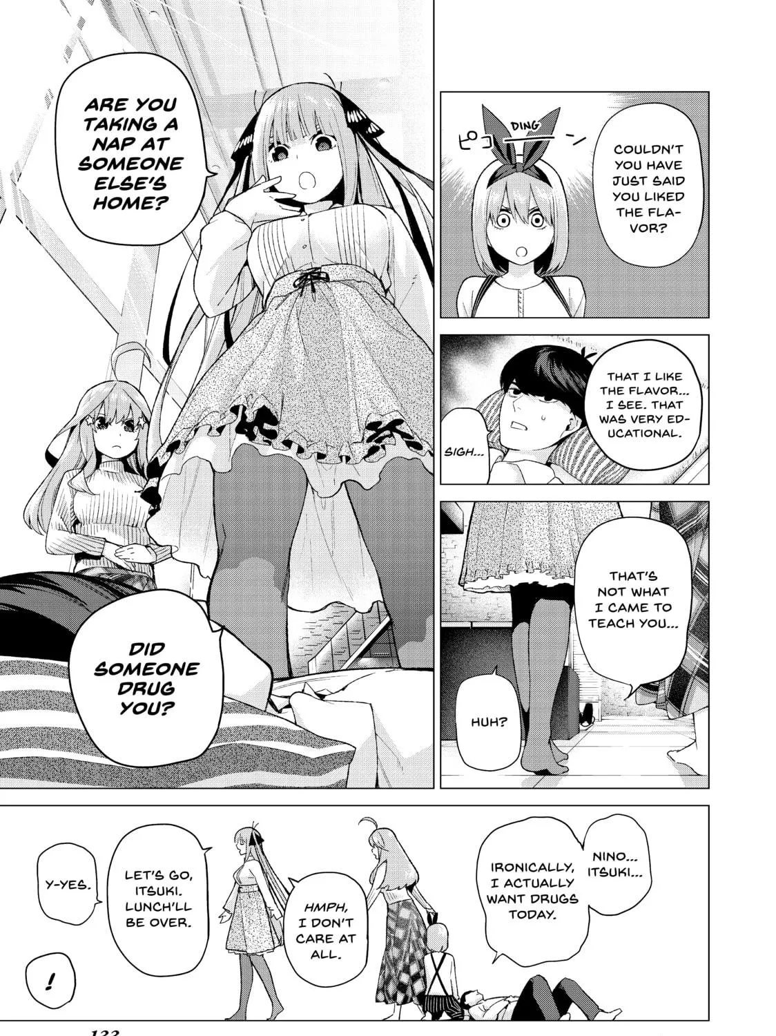 Read The Quintessential Quintuplets chapter 21 image 8 on Lezhin