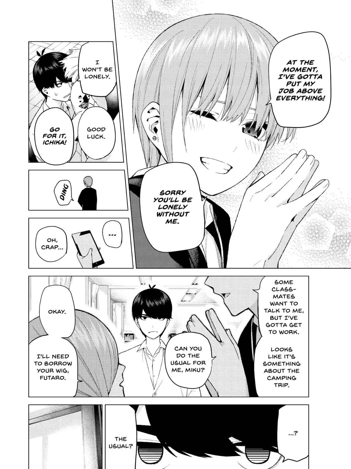 Read The Quintessential Quintuplets chapter 22 image 14 on Lezhin