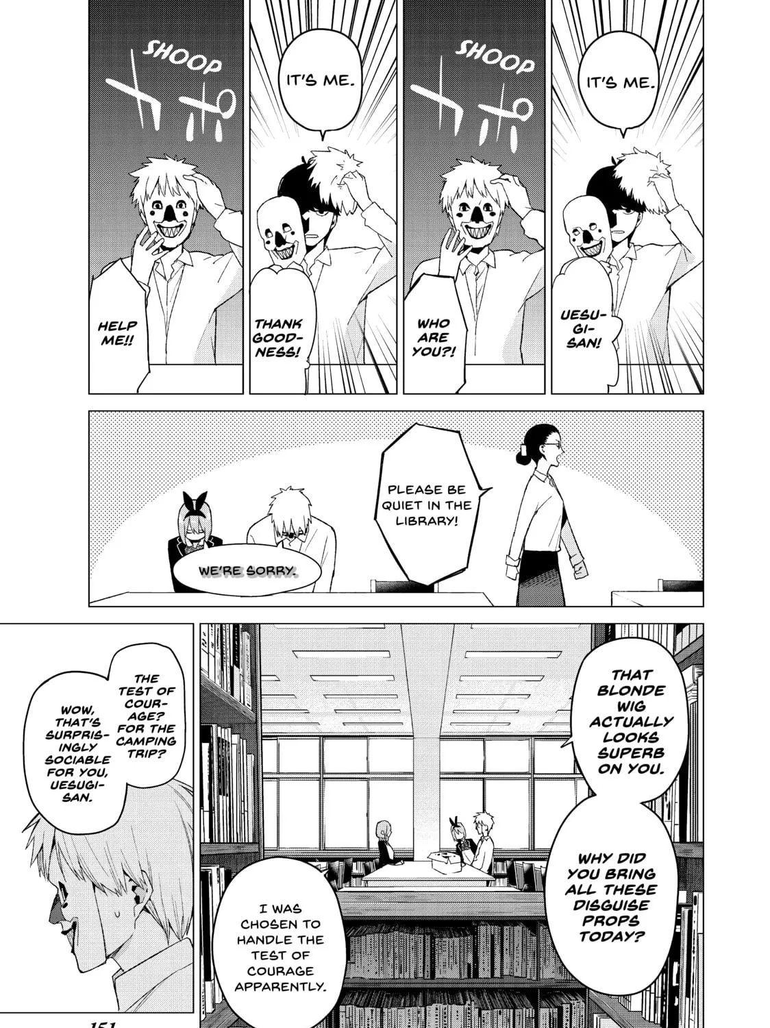 Read The Quintessential Quintuplets chapter 22 image 4 on Lezhin