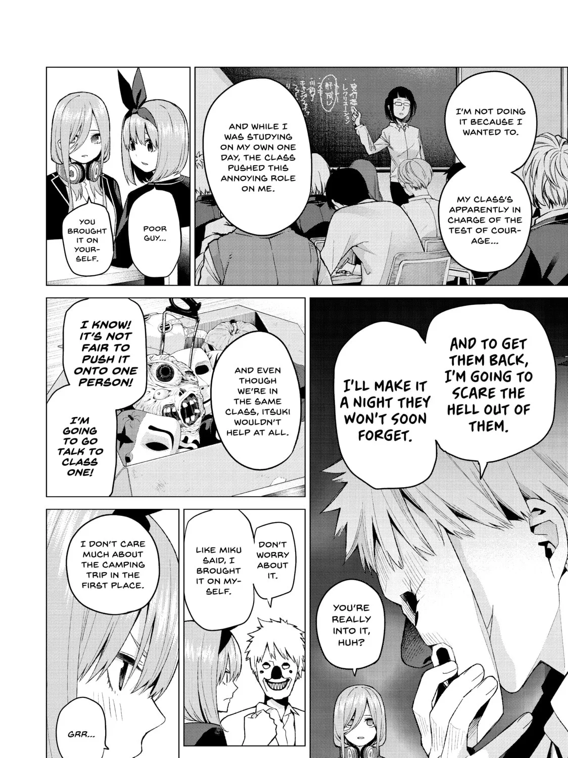 Read The Quintessential Quintuplets chapter 22 image 6 on Lezhin