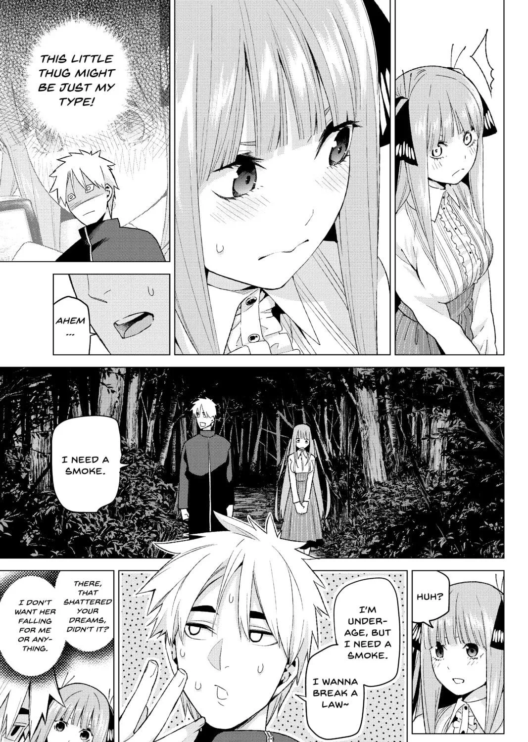 Read The Quintessential Quintuplets chapter 26 image 8 on Lezhin