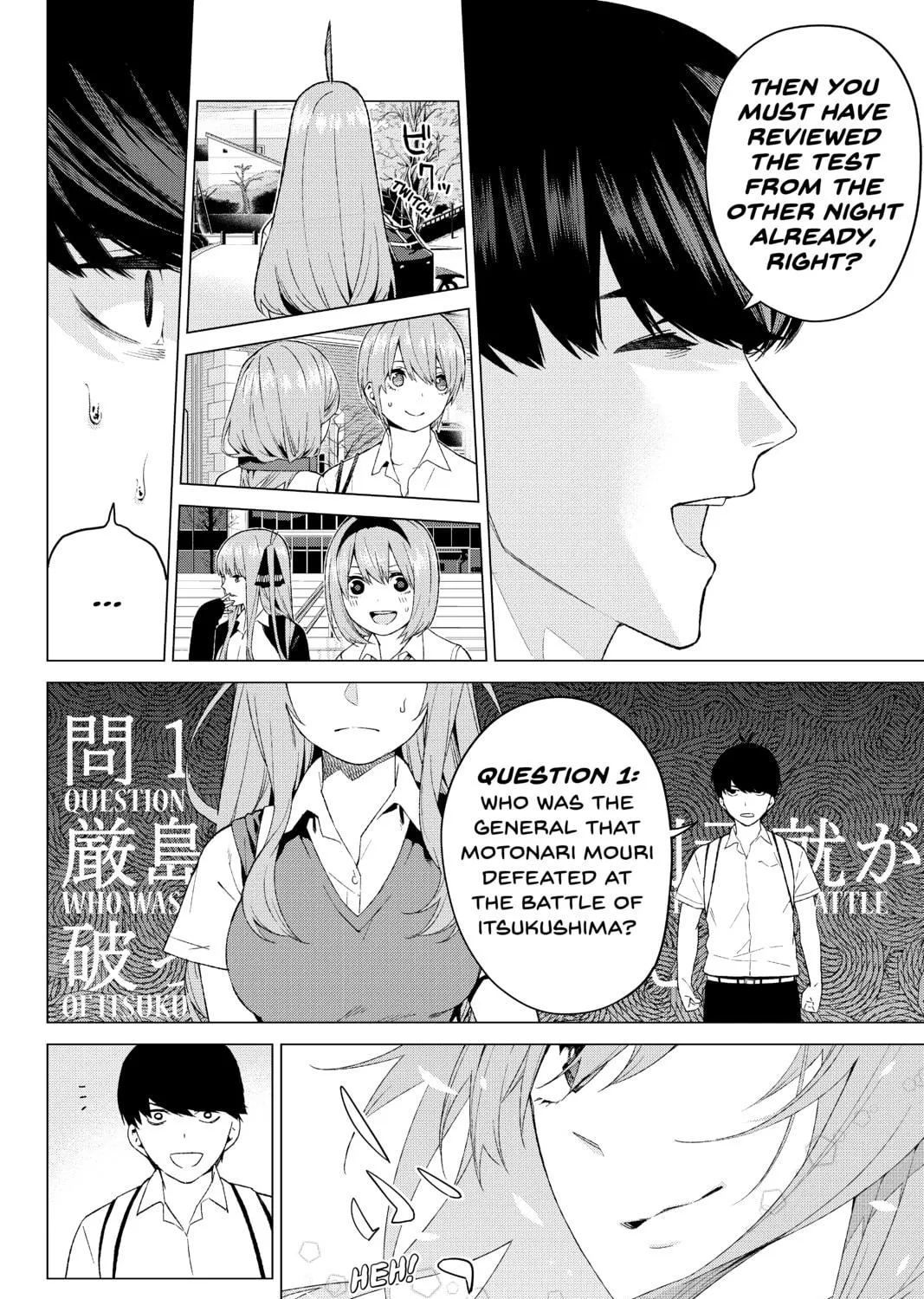 Read The Quintessential Quintuplets chapter 3 image 10 on Lezhin