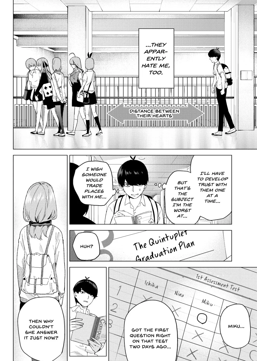 Read The Quintessential Quintuplets chapter 3 image 14 on Lezhin