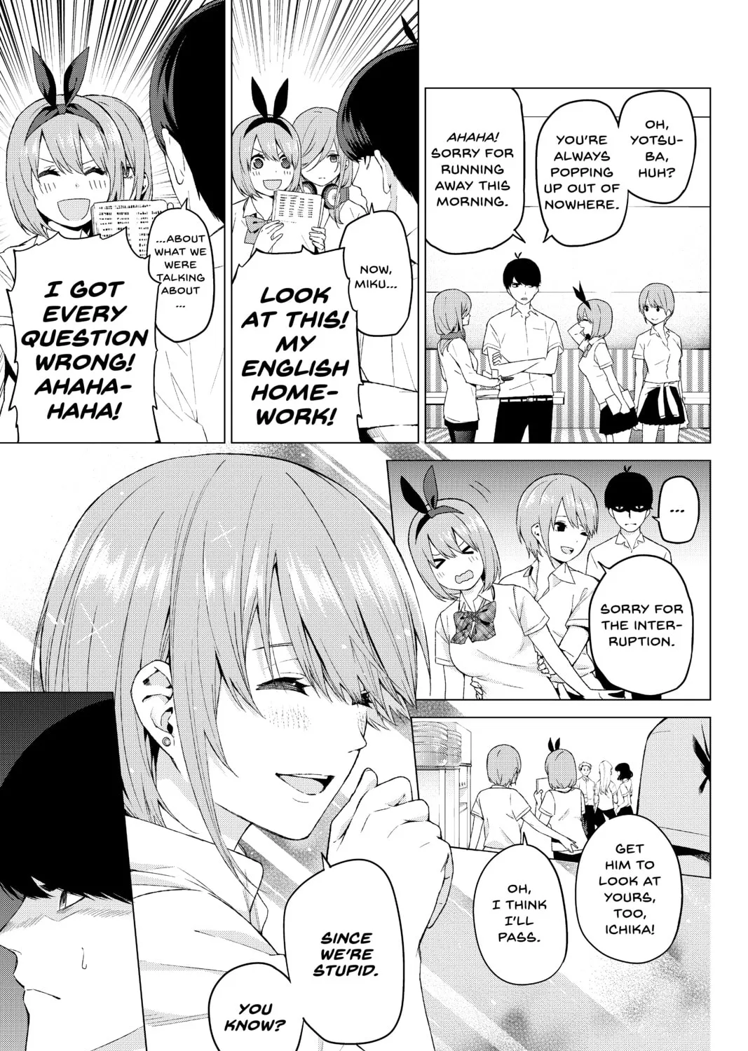 Read The Quintessential Quintuplets chapter 3 image 20 on Lezhin