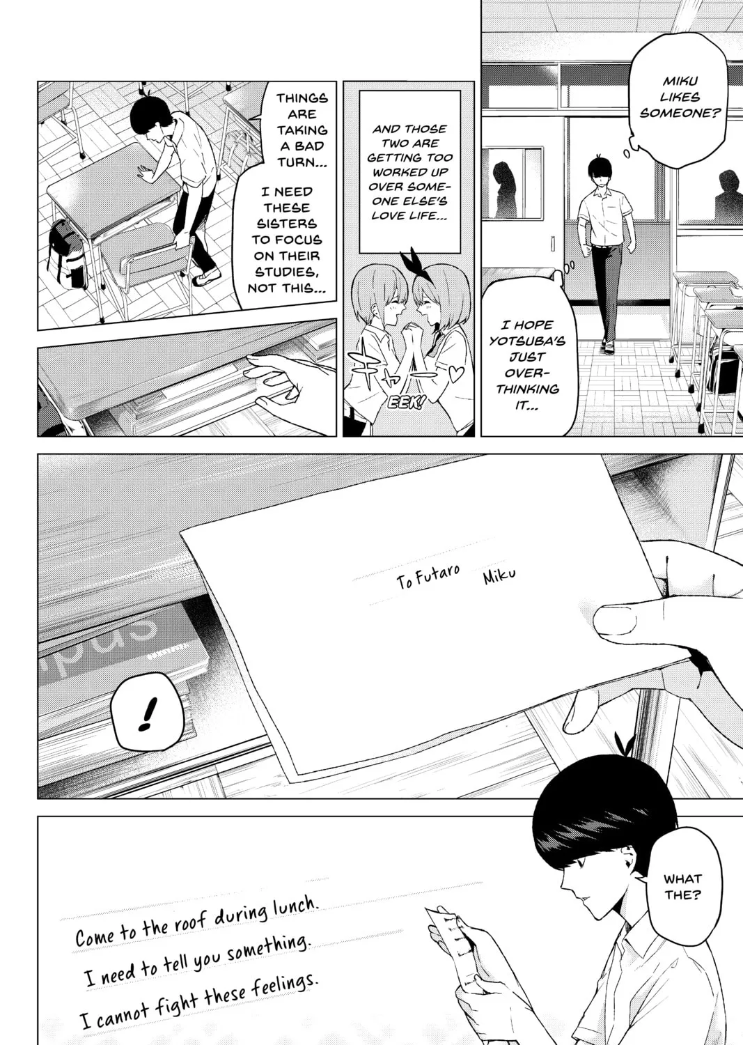 Read The Quintessential Quintuplets chapter 3 image 26 on Lezhin