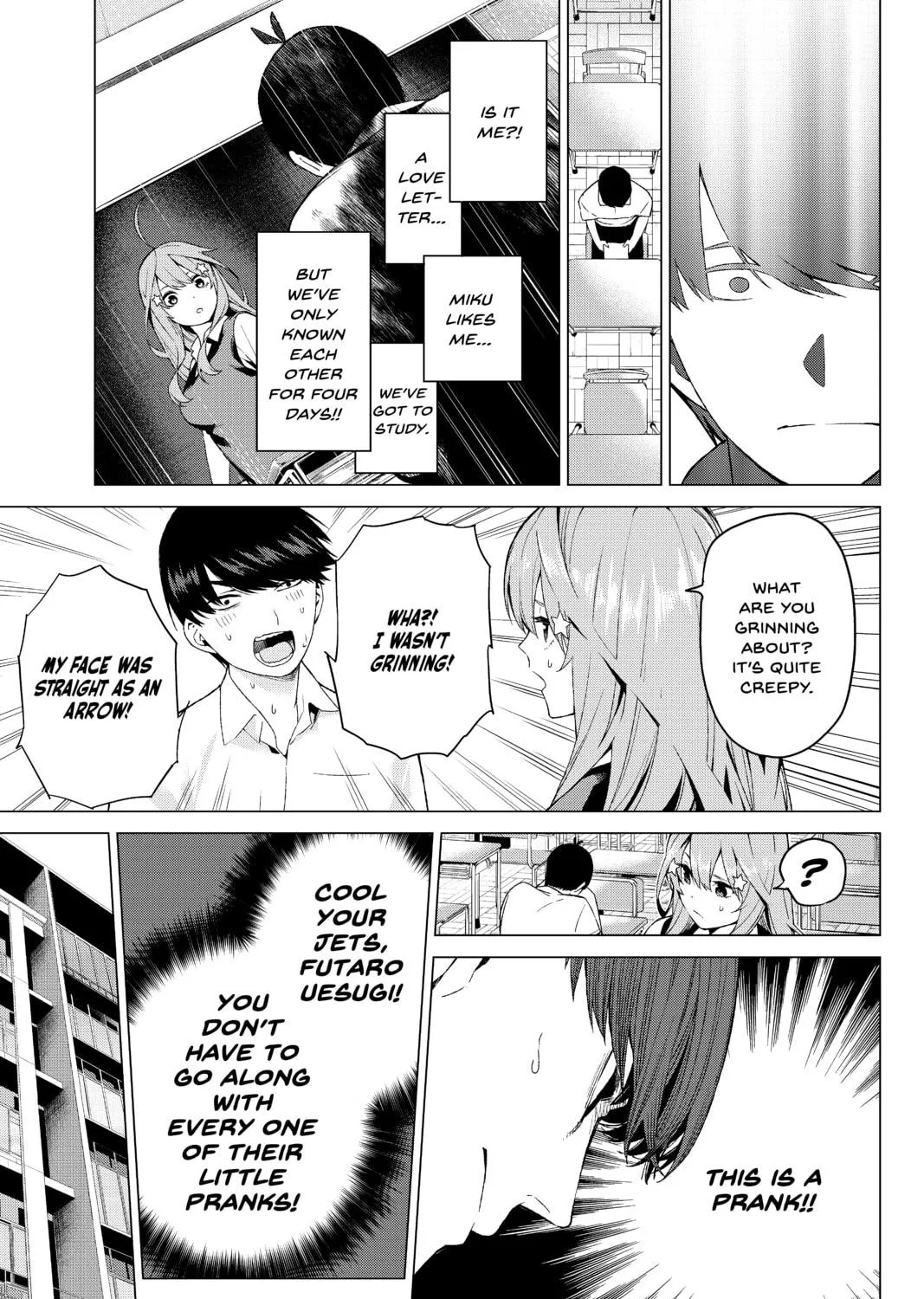 Read The Quintessential Quintuplets chapter 3 image 28 on Lezhin