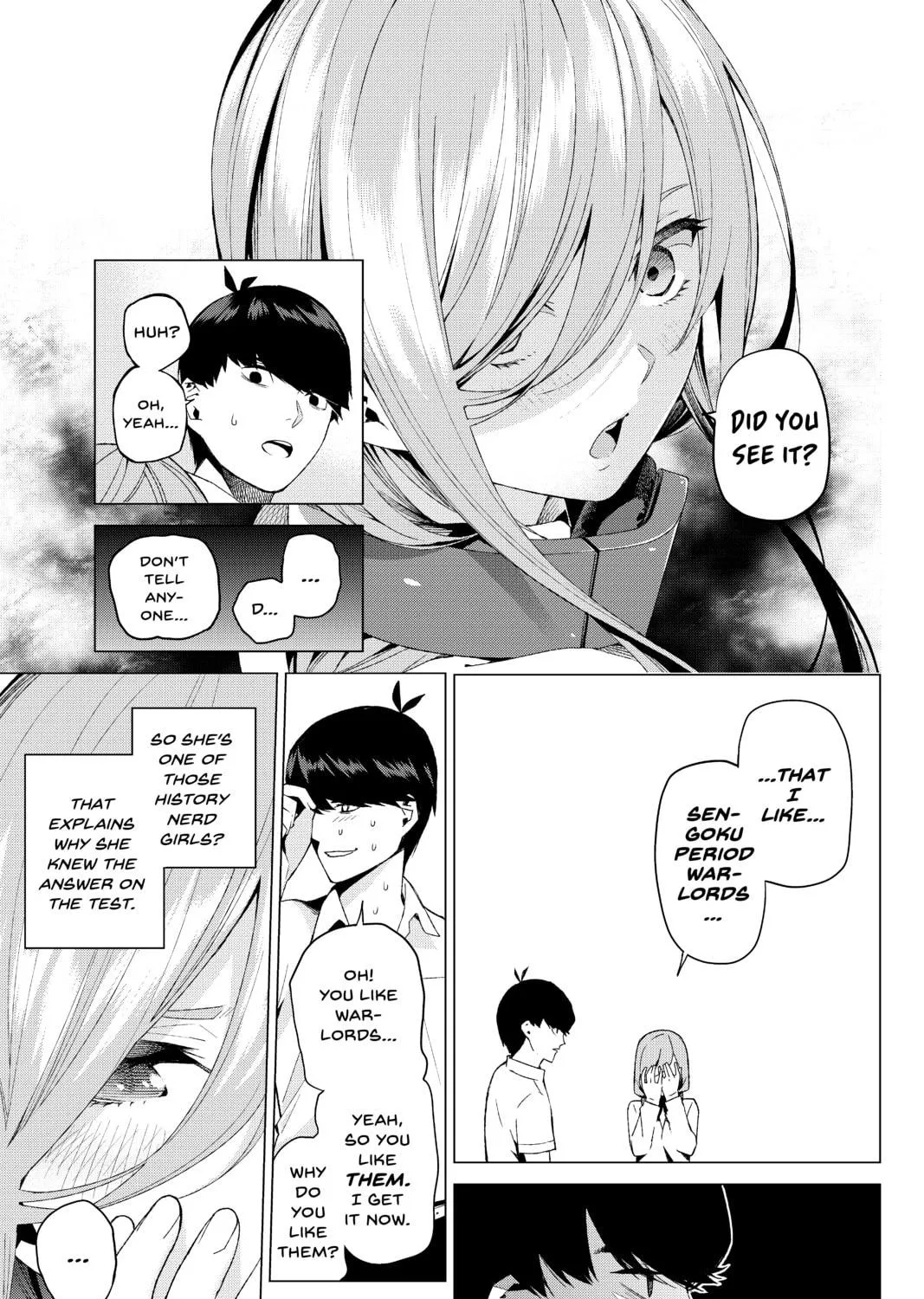 Read The Quintessential Quintuplets chapter 3 image 40 on Lezhin