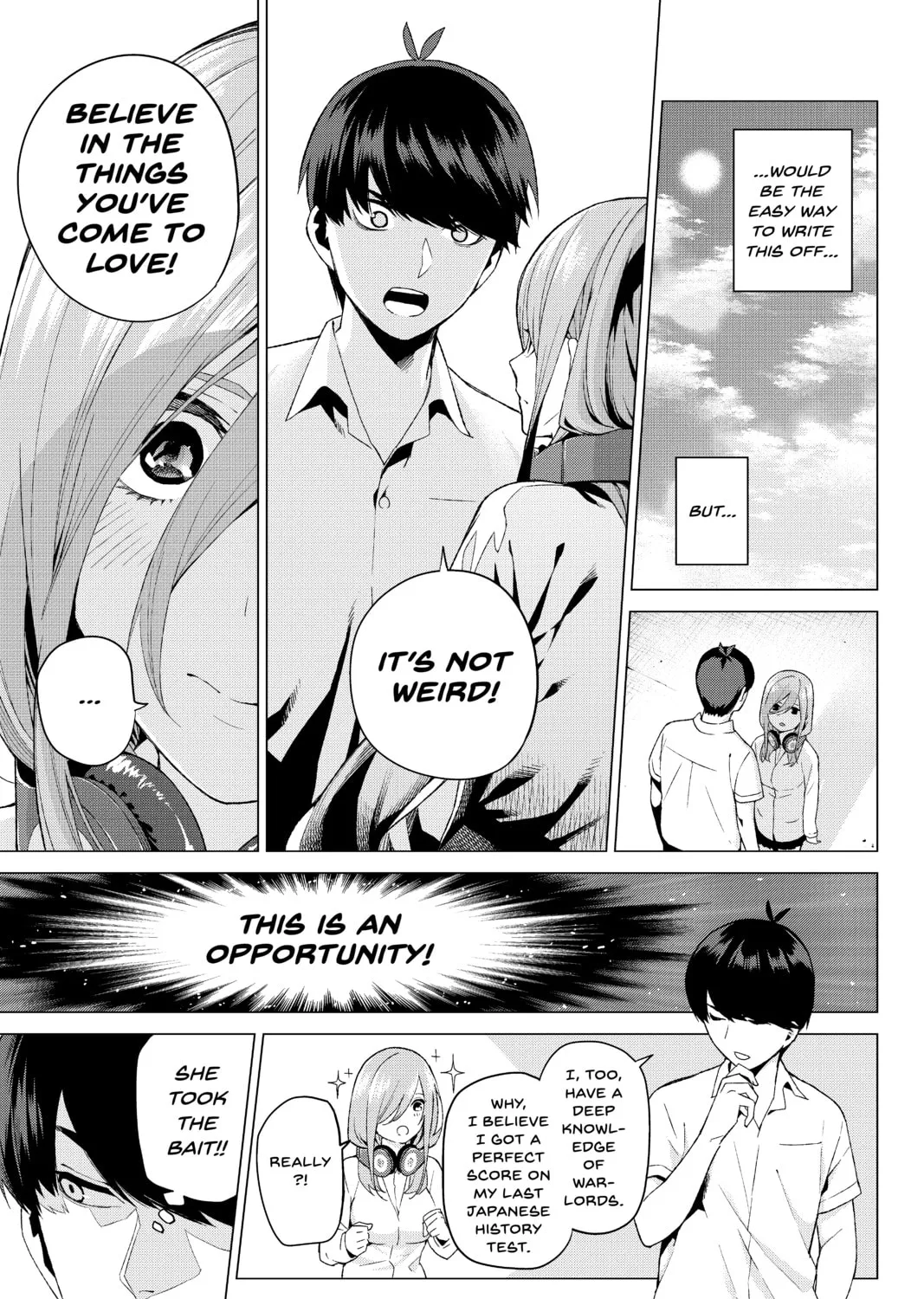 Read The Quintessential Quintuplets chapter 3 image 44 on Lezhin