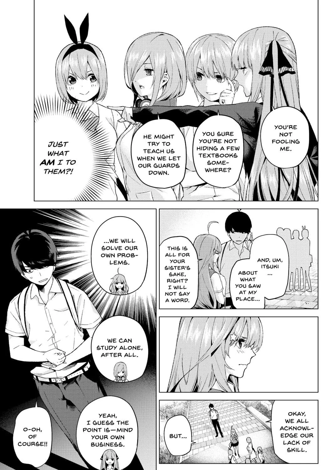Read The Quintessential Quintuplets chapter 3 image 8 on Lezhin