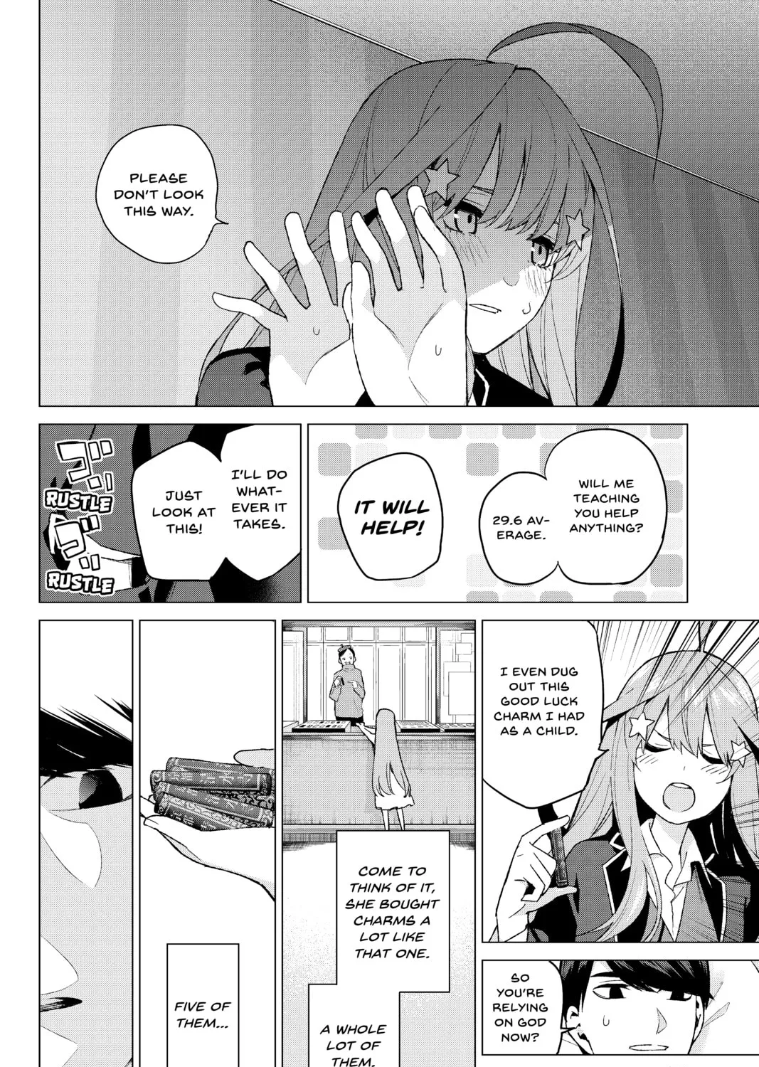 Read The Quintessential Quintuplets chapter 34 image 32 on Lezhin