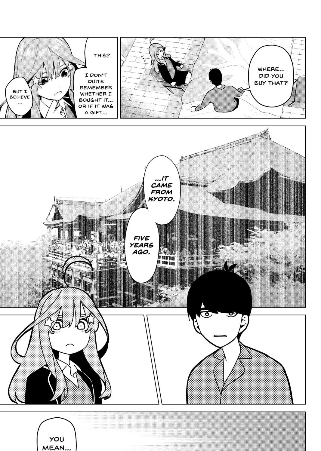 Read The Quintessential Quintuplets chapter 34 image 34 on Lezhin