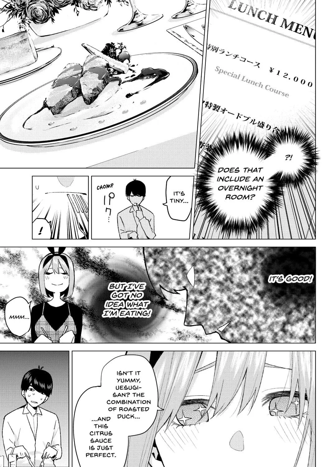 Read The Quintessential Quintuplets chapter 36 image 16 on Lezhin