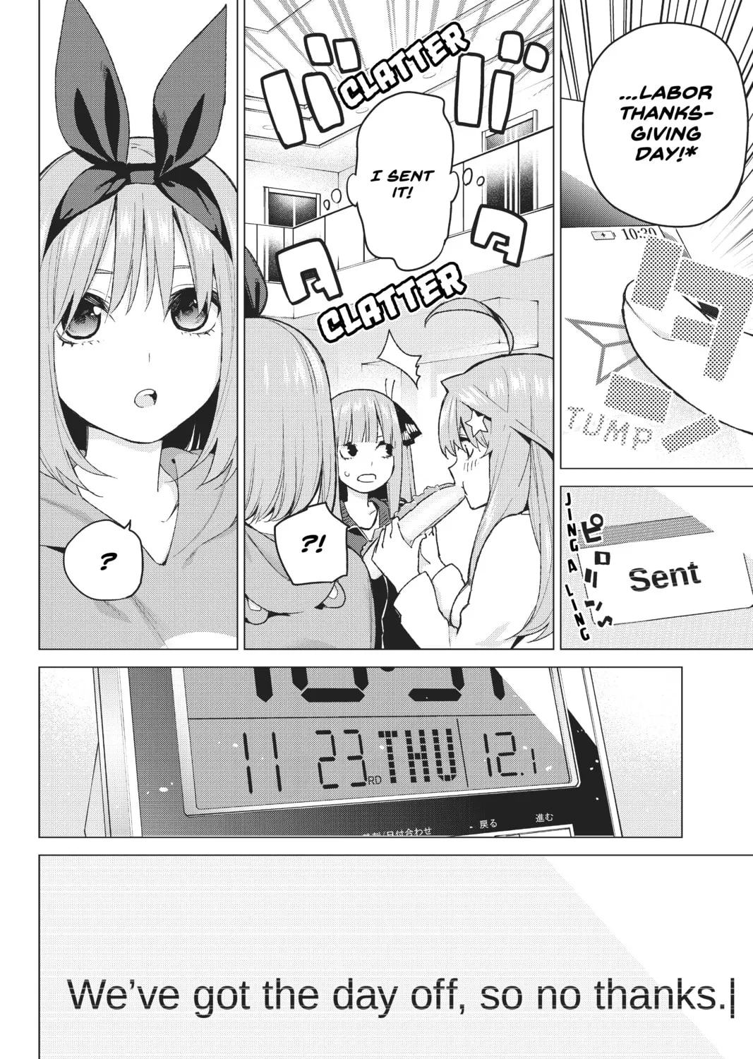 Read The Quintessential Quintuplets chapter 36 image 2 on Lezhin
