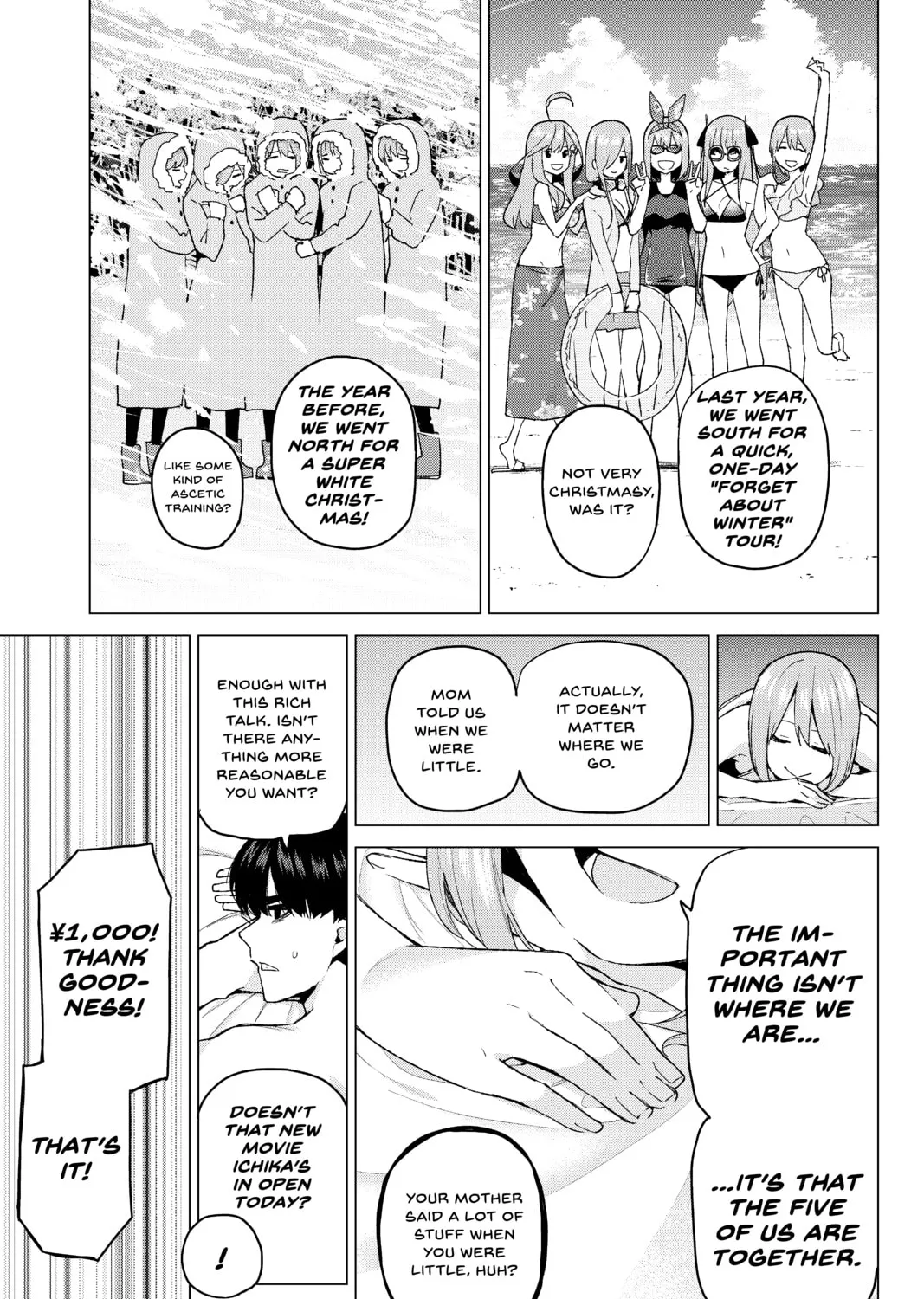 Read The Quintessential Quintuplets chapter 36 image 20 on Lezhin