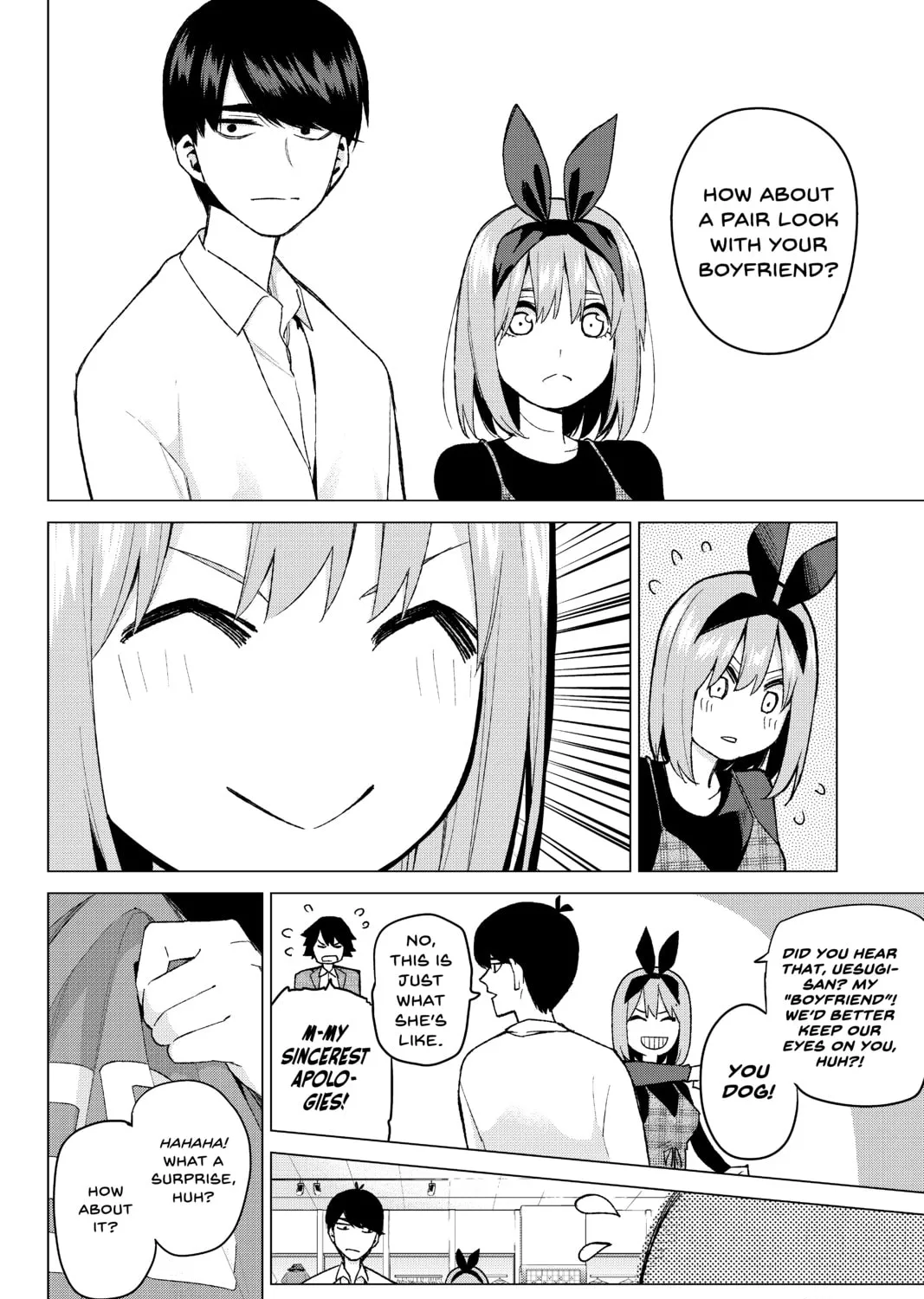 Read The Quintessential Quintuplets chapter 36 image 26 on Lezhin