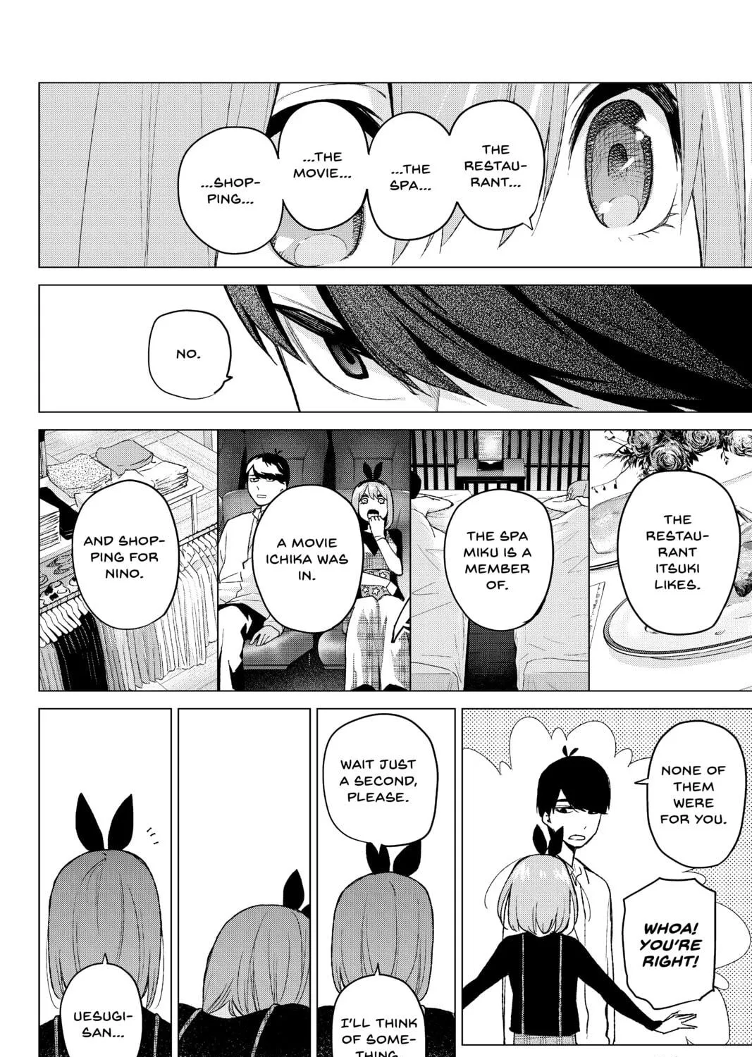 Read The Quintessential Quintuplets chapter 36 image 34 on Lezhin