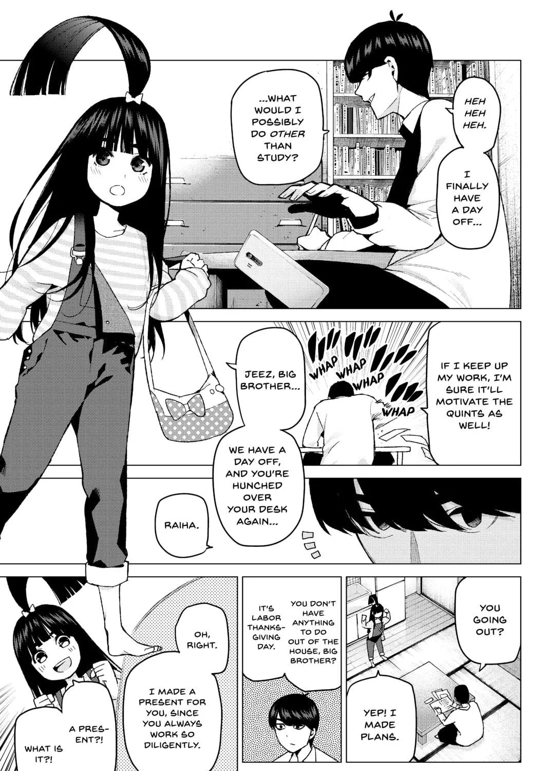 Read The Quintessential Quintuplets chapter 36 image 4 on Lezhin
