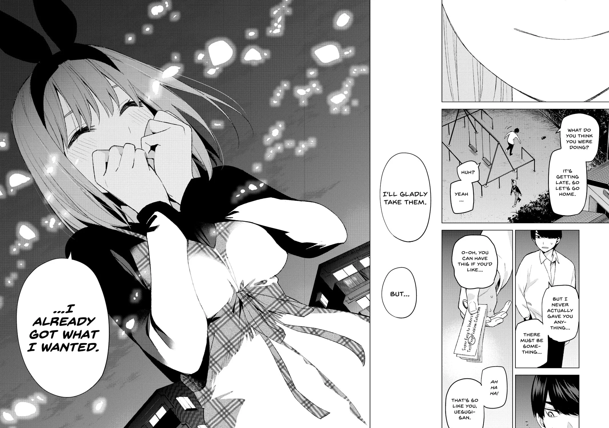 Read The Quintessential Quintuplets chapter 37 image 32 on Lezhin