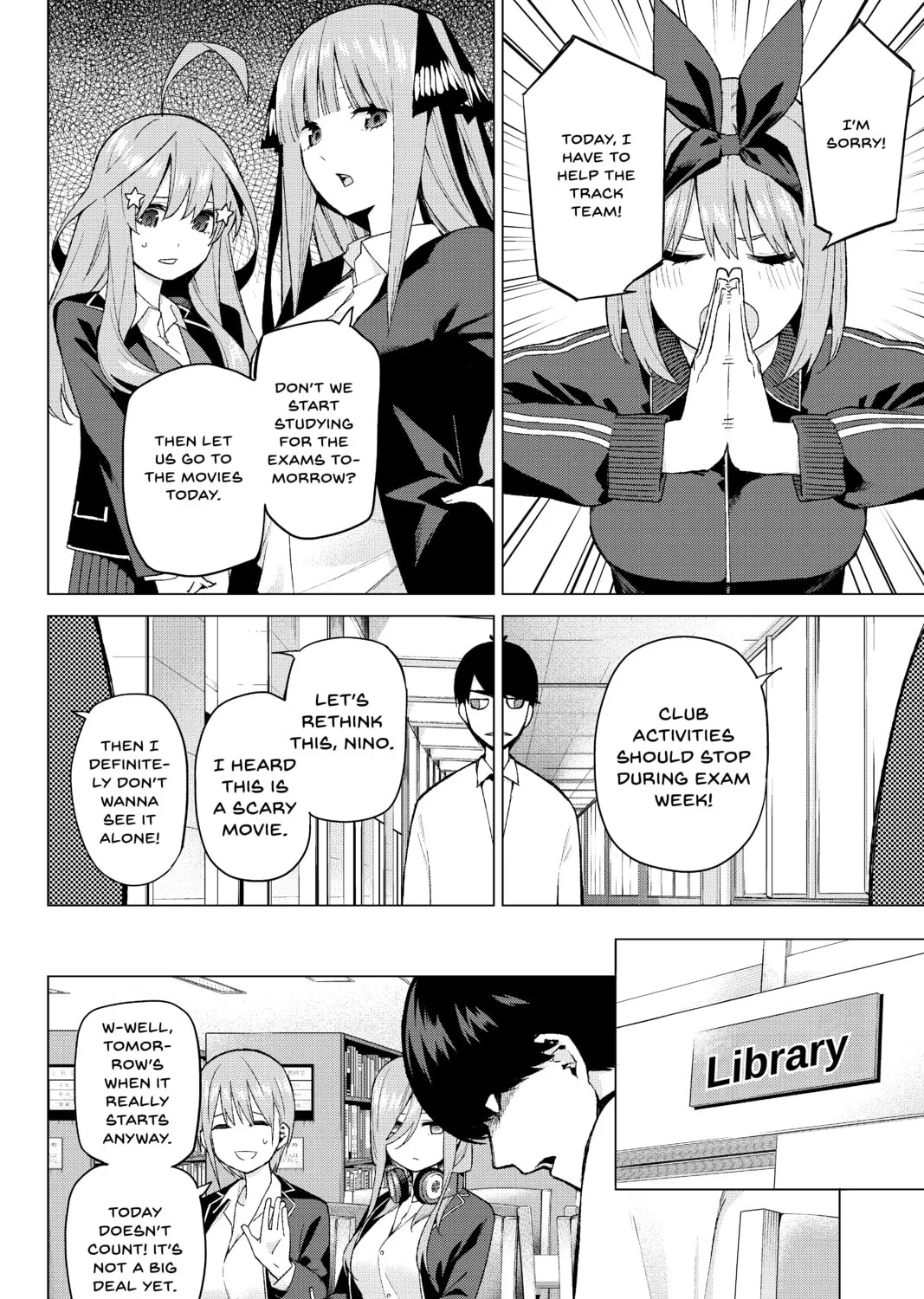 Read The Quintessential Quintuplets chapter 38 image 2 on Lezhin