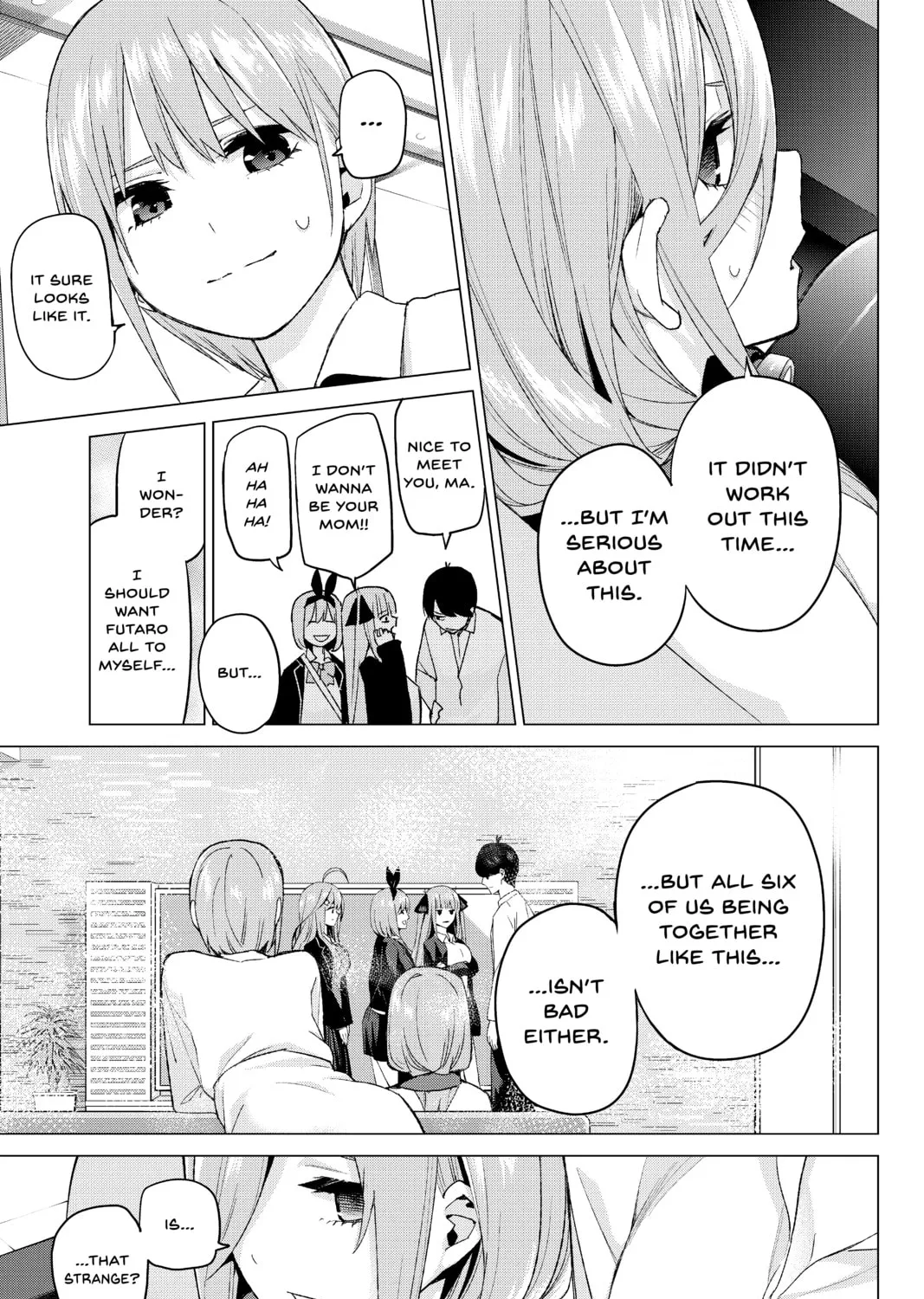Read The Quintessential Quintuplets chapter 38 image 32 on Lezhin