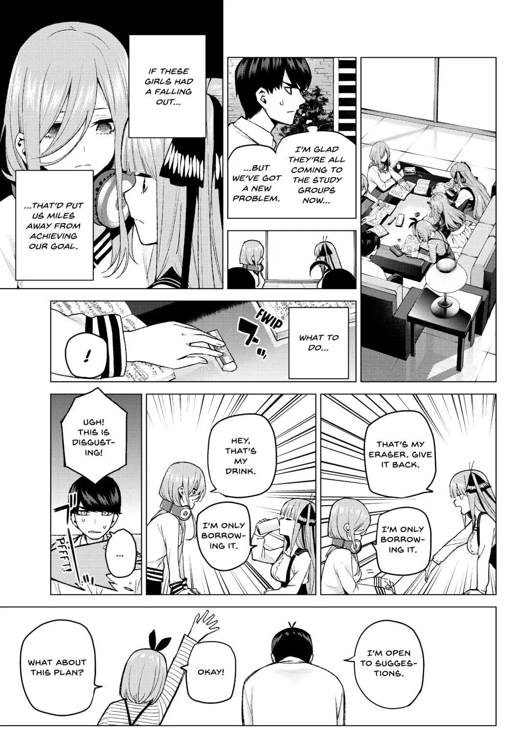 Read The Quintessential Quintuplets chapter 39 image 16 on Lezhin