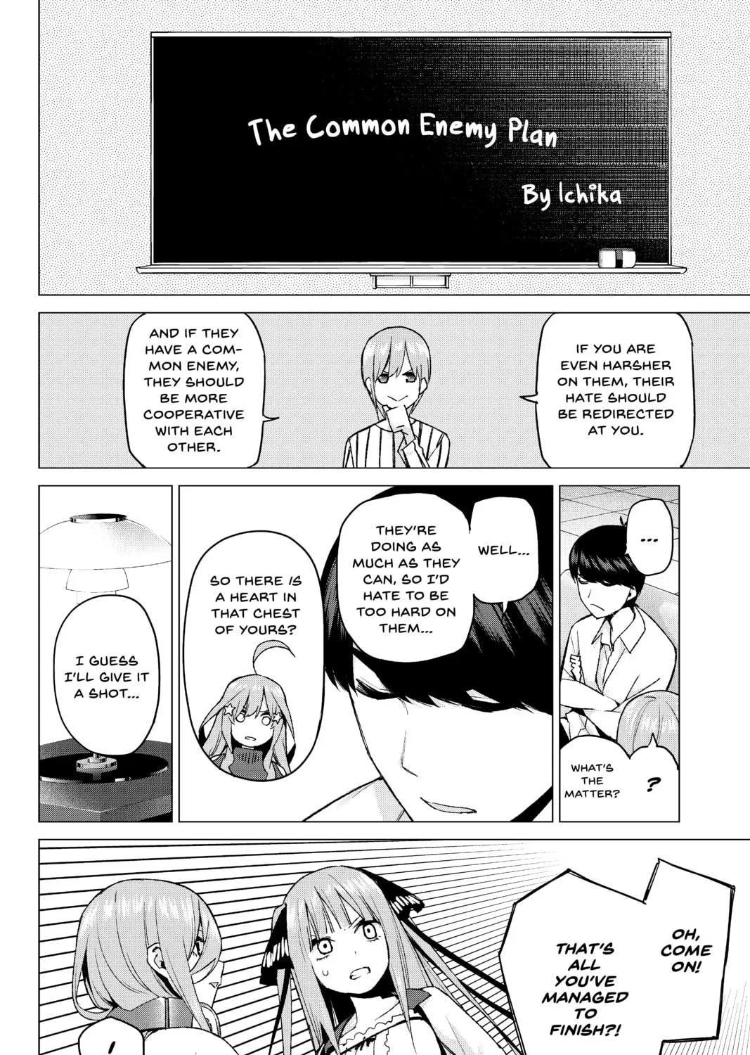 Read The Quintessential Quintuplets chapter 39 image 22 on Lezhin